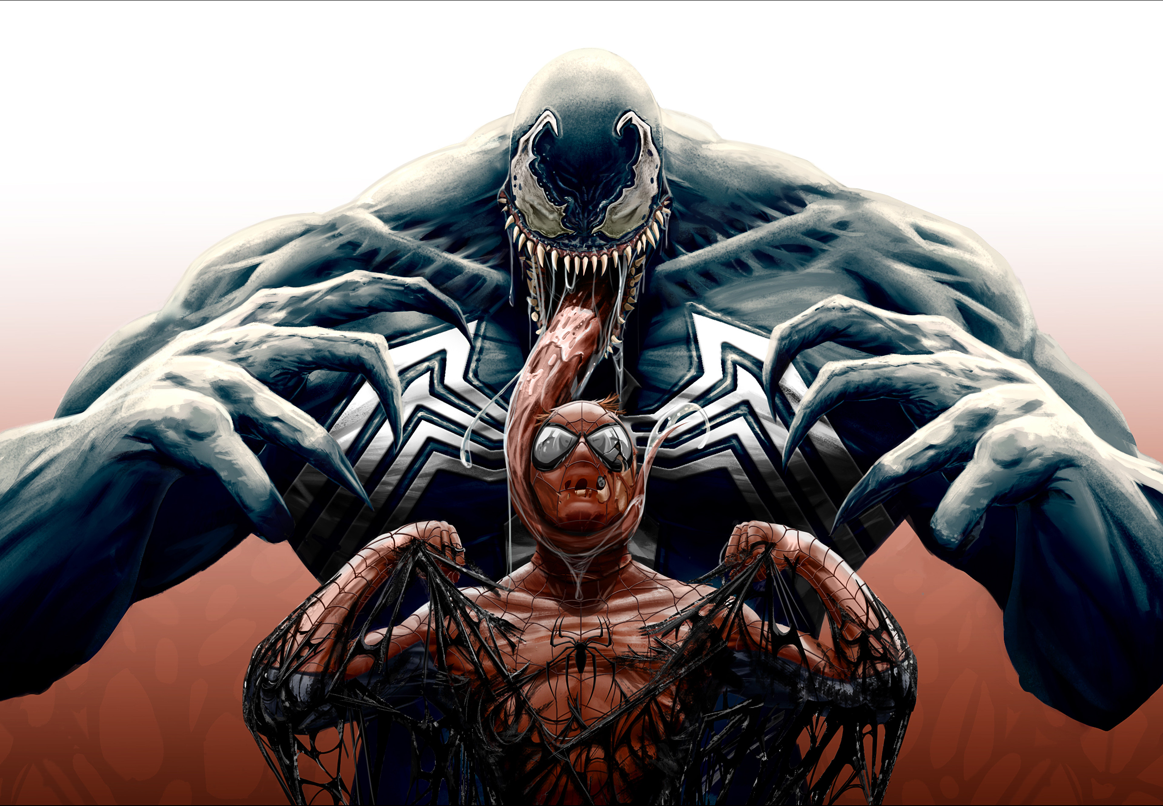 Descarga gratuita de fondo de pantalla para móvil de Veneno, Historietas, Spider Man.