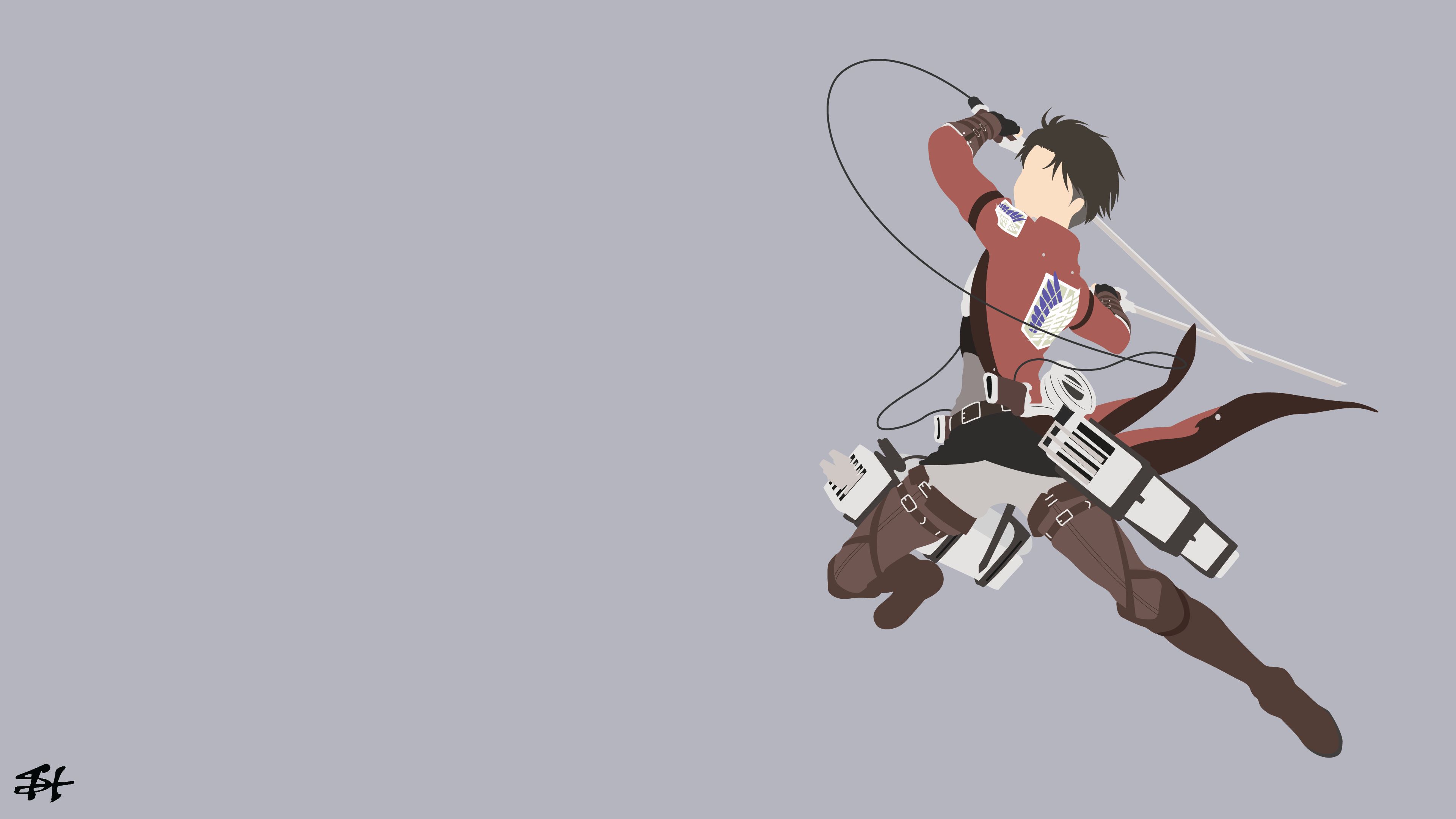 Handy-Wallpaper Animes, Attack On Titan, Levi Ackermann kostenlos herunterladen.