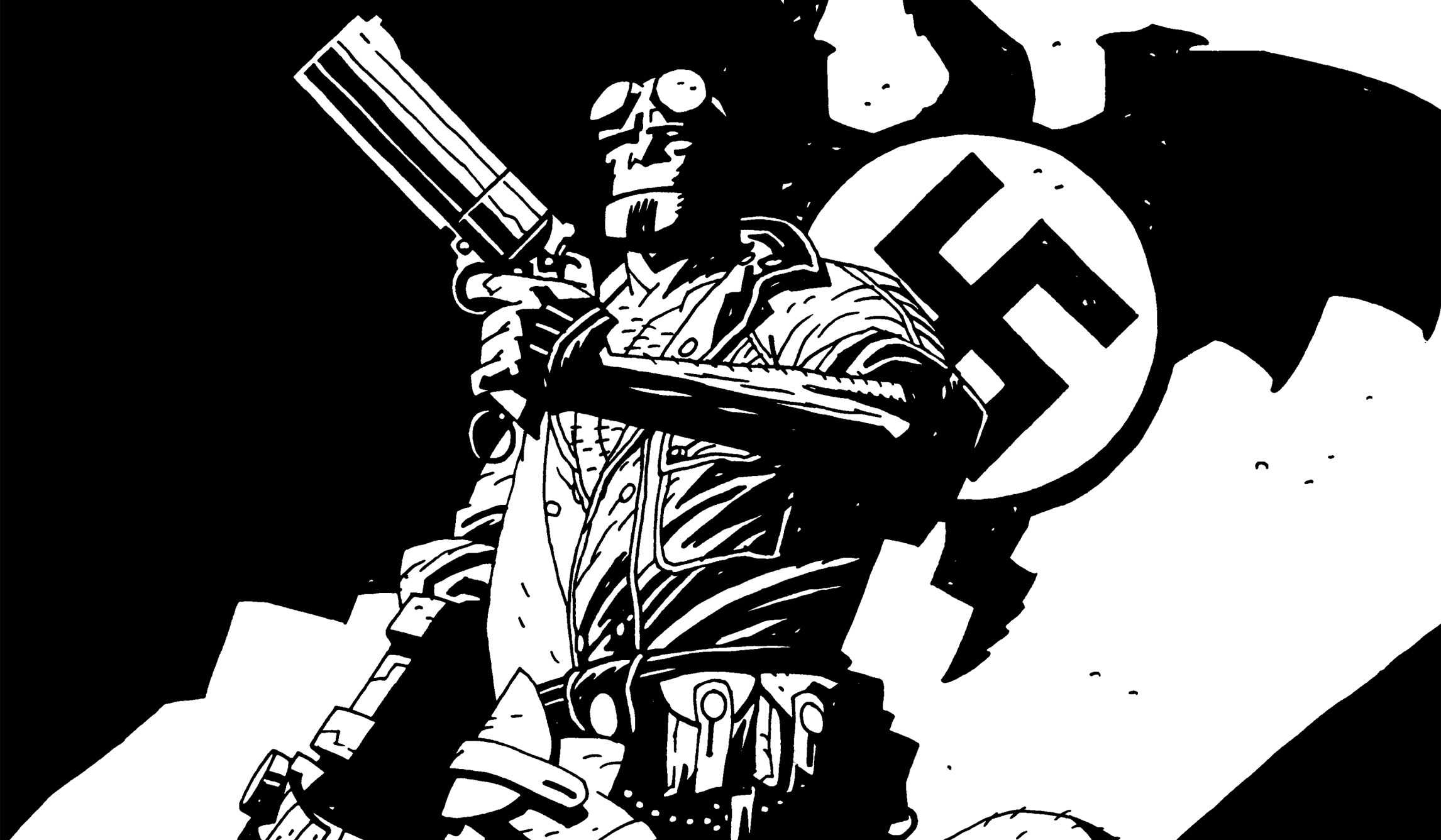 Laden Sie das Hellboy Call Of Darkness, Comics-Bild kostenlos auf Ihren PC-Desktop herunter