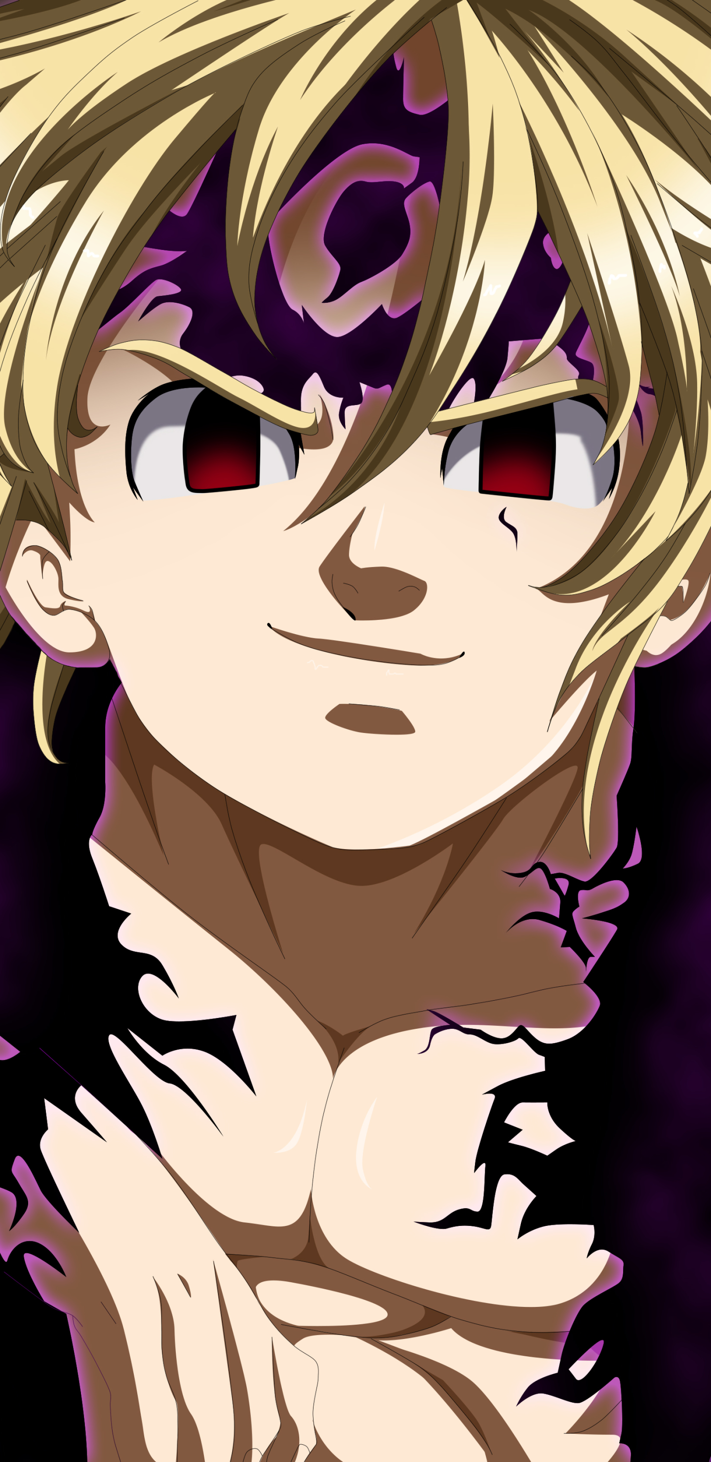 Download mobile wallpaper Anime, Blonde, Red Eyes, The Seven Deadly Sins, Meliodas (The Seven Deadly Sins) for free.