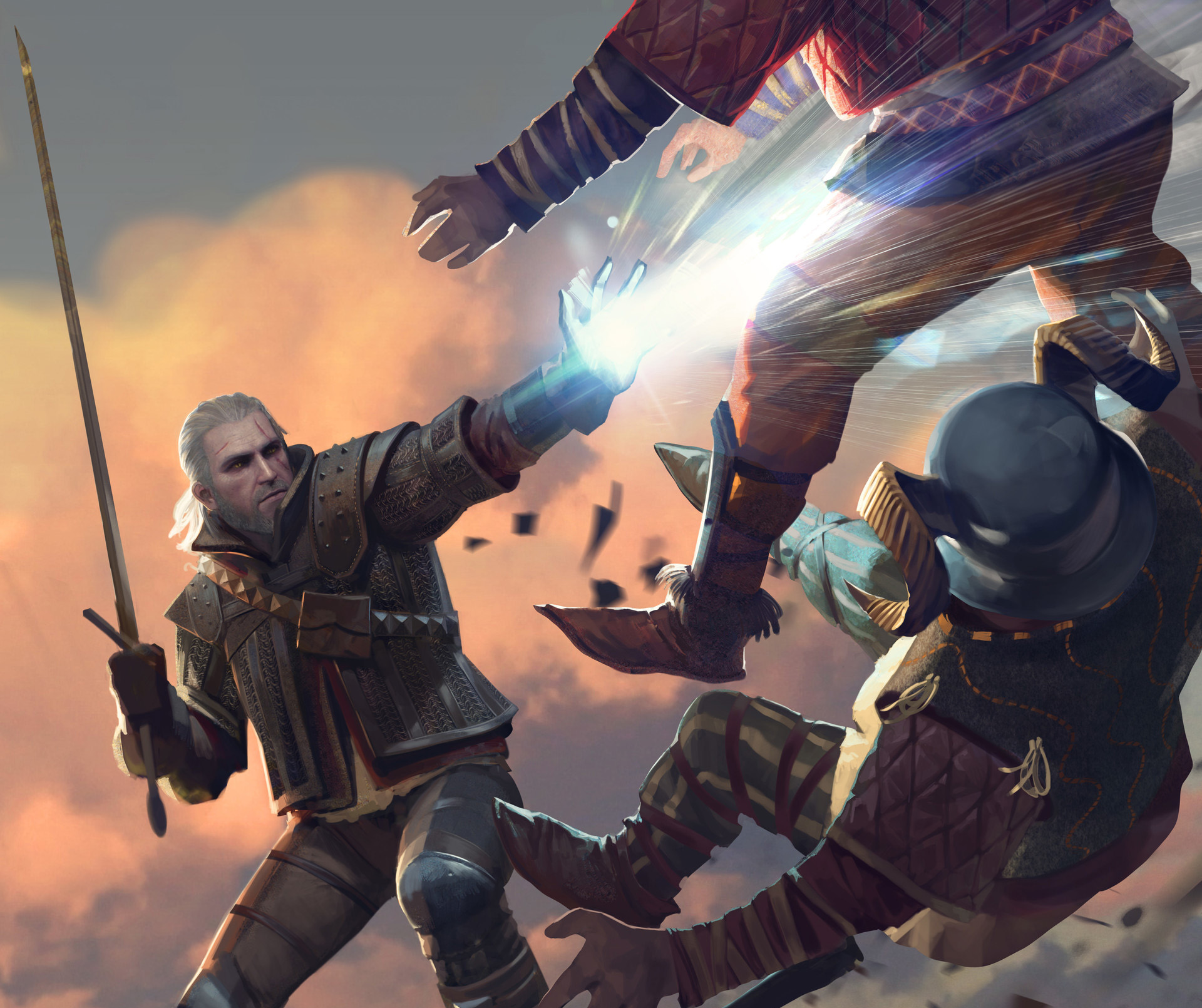 Laden Sie das Computerspiele, Der Hexer, Geralt Von Riva, Gwint: Wiedzminska Gra Karciana-Bild kostenlos auf Ihren PC-Desktop herunter