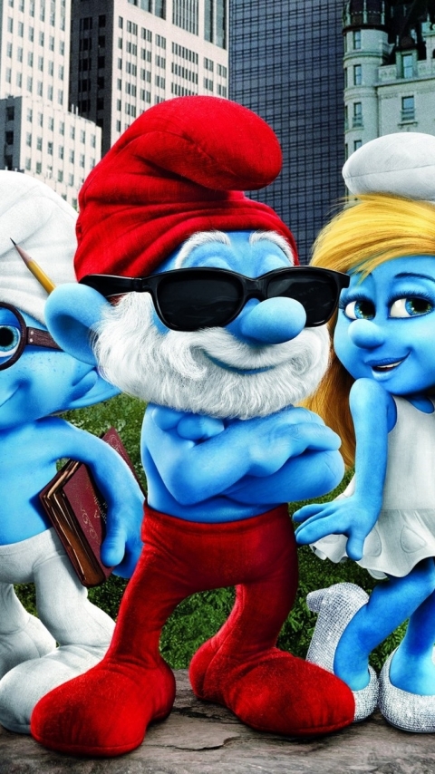 Download mobile wallpaper Cartoon, Smurfs, Movie, The Smurfs for free.