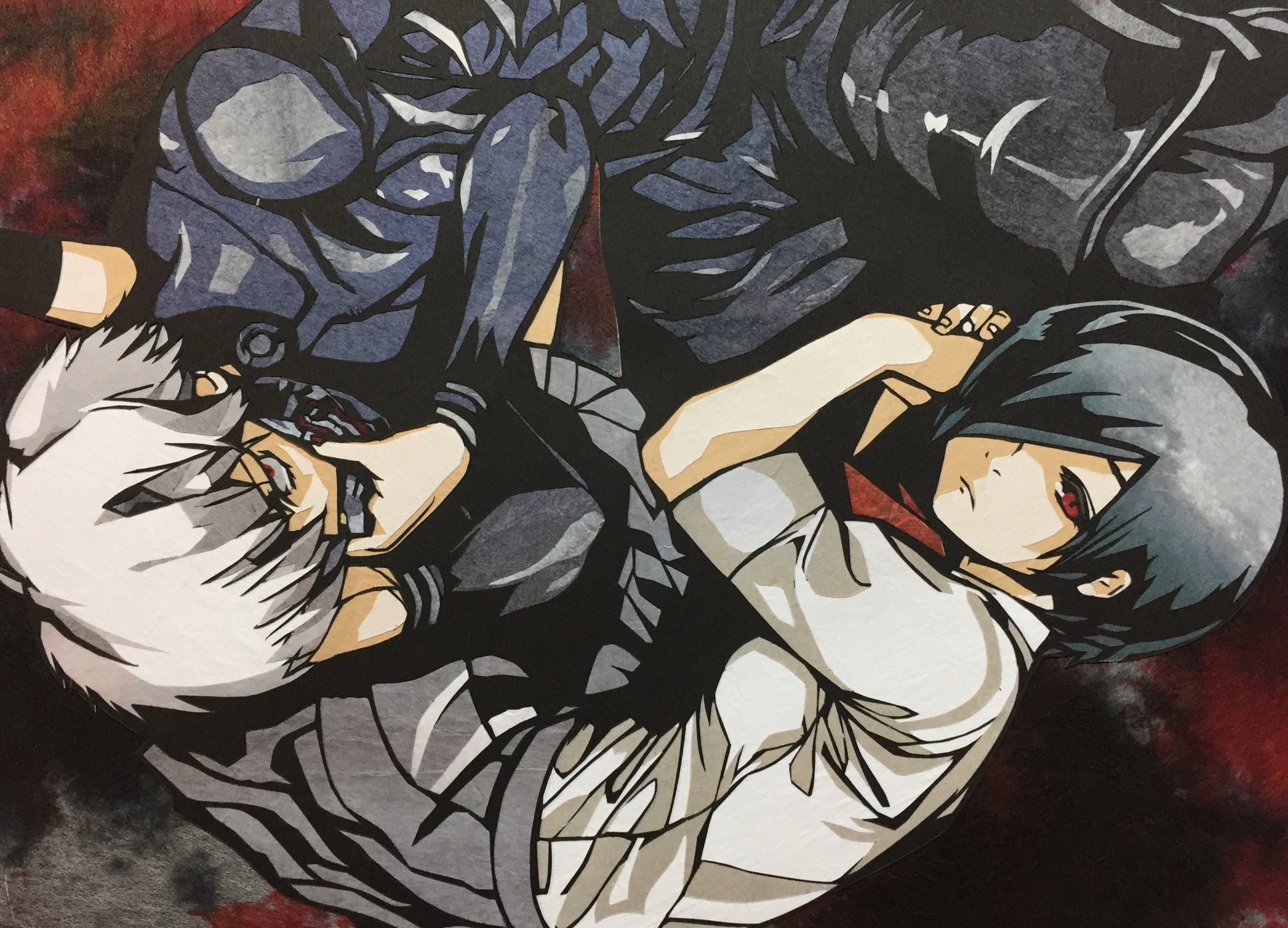 Download mobile wallpaper Anime, Ken Kaneki, Tokyo Ghoul, Touka Kirishima for free.