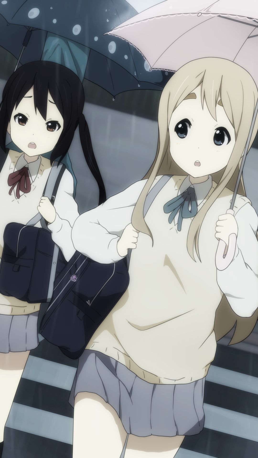 Descarga gratuita de fondo de pantalla para móvil de Animado, ¡kon!, Azusa Nakano, Tsumugi Kotobuki.