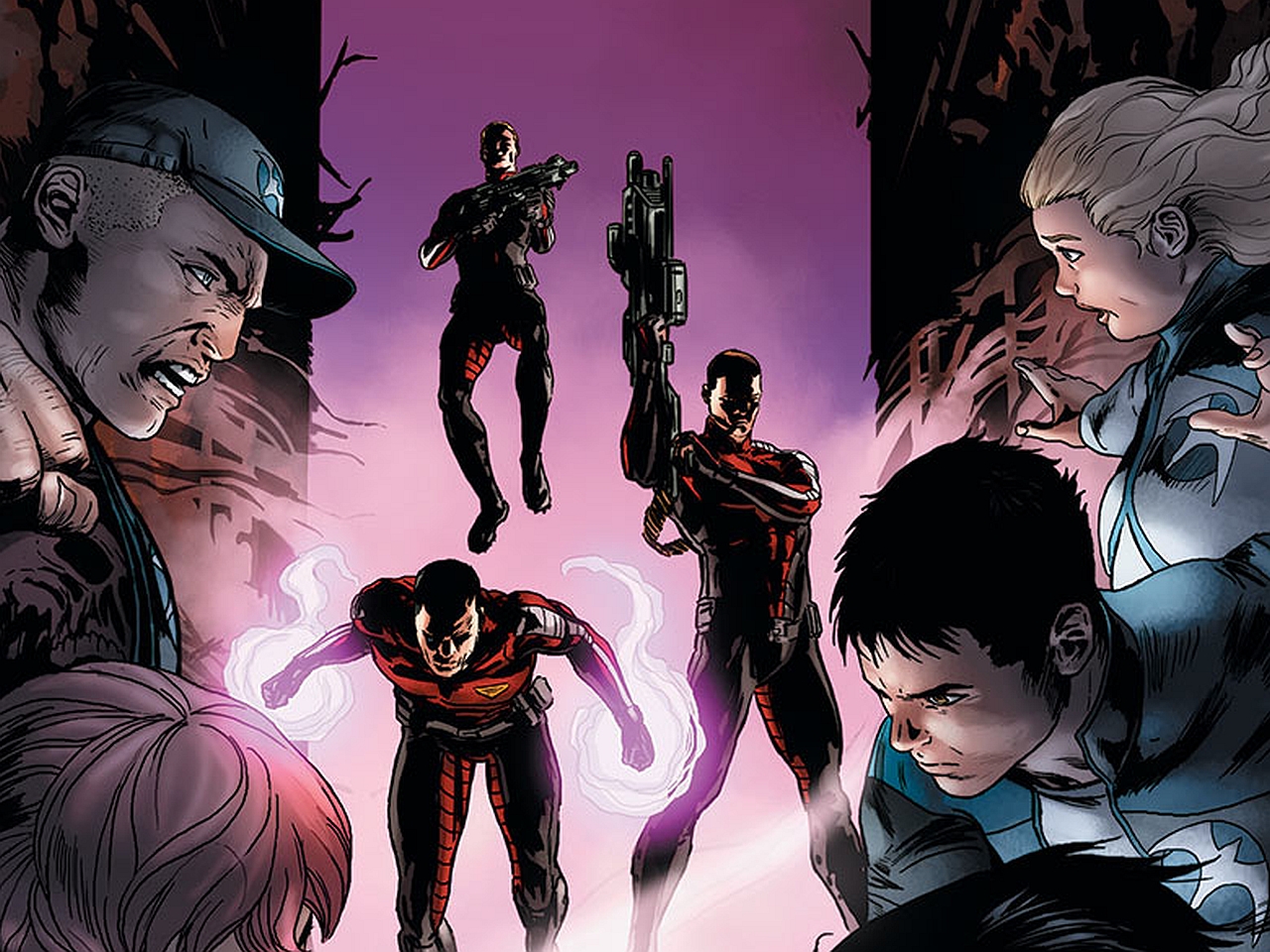 comics, harbinger wars