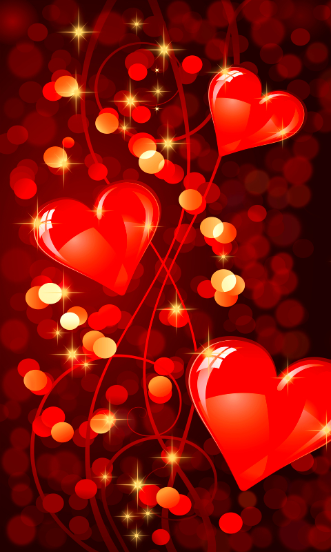 Скачать картинку Любовь, Красный, Сердце, День Святого Валентина, Праздничные, Романтический, С Днем Святого Валентина в телефон бесплатно.