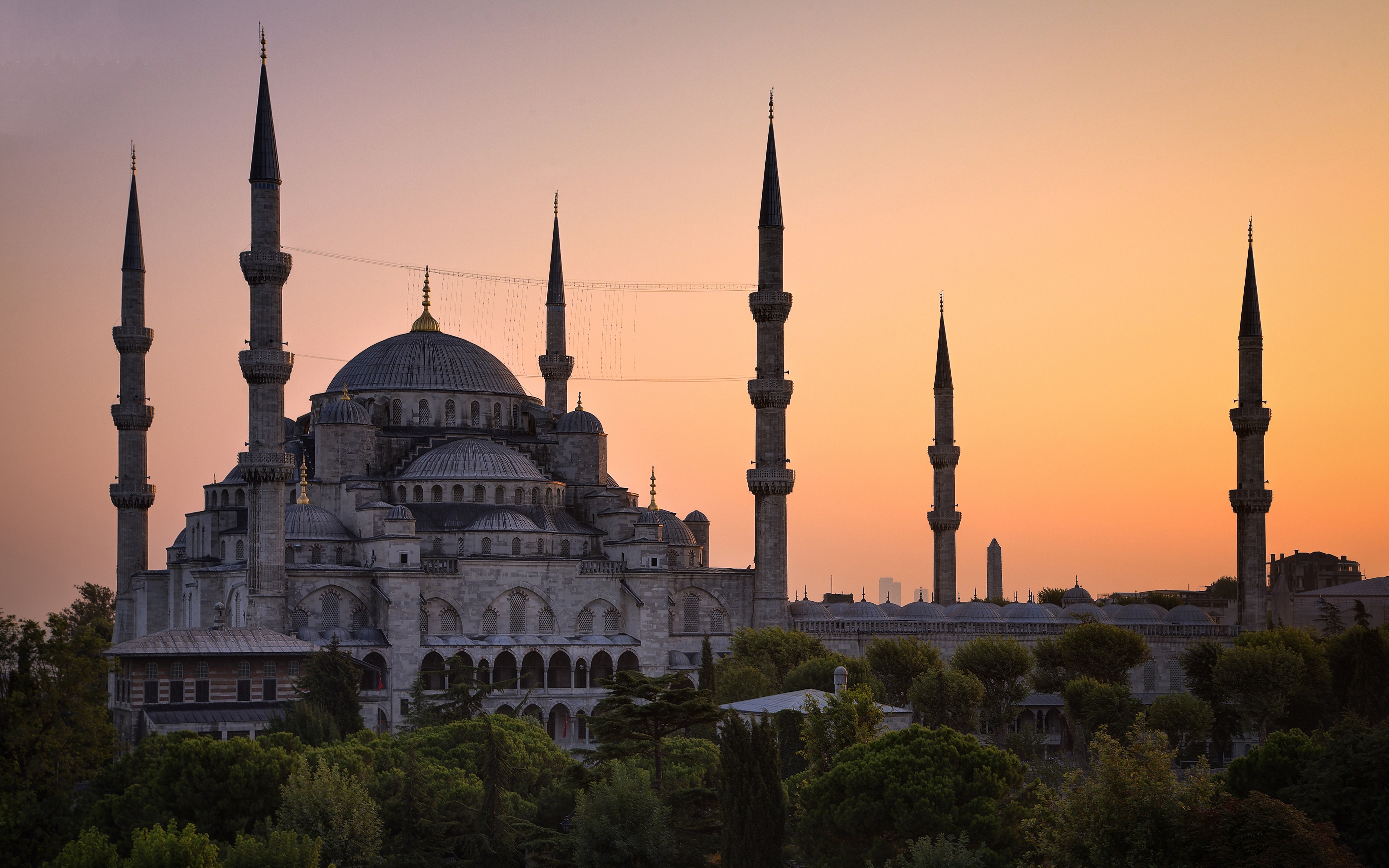 355043 скачать обои голубая мечеть, стамбул, турция, мечети, мечеть султана ахмеда, религиозные - заставки и картинки бесплатно
