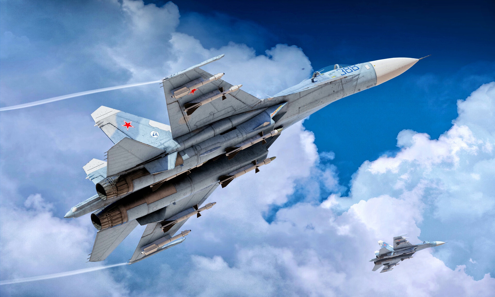 Скачать картинку Военные, Боевой Самолет, Сухой Су 27, Реактивные Истребители в телефон бесплатно.