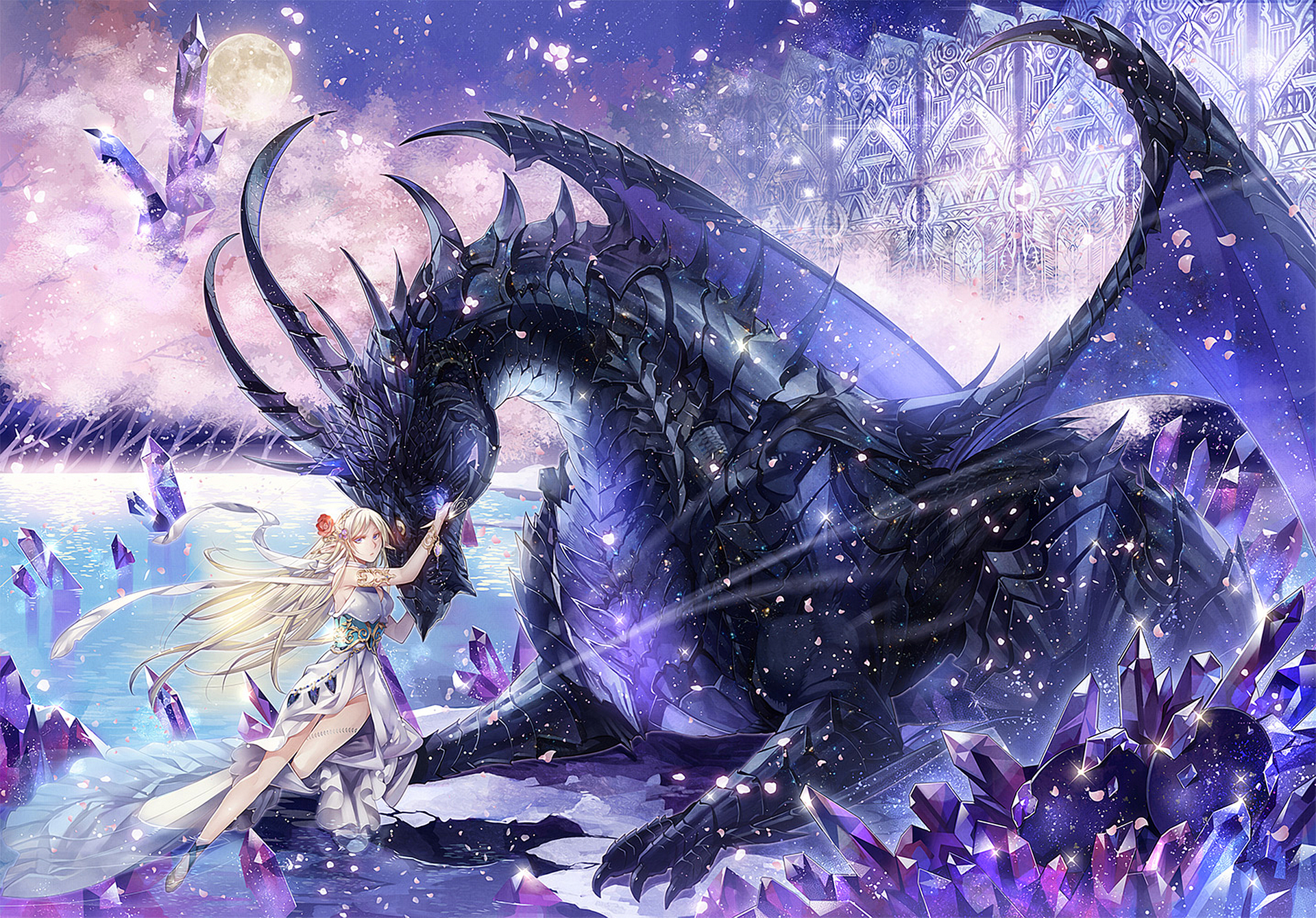 Download mobile wallpaper Anime, Dragon, Original for free.