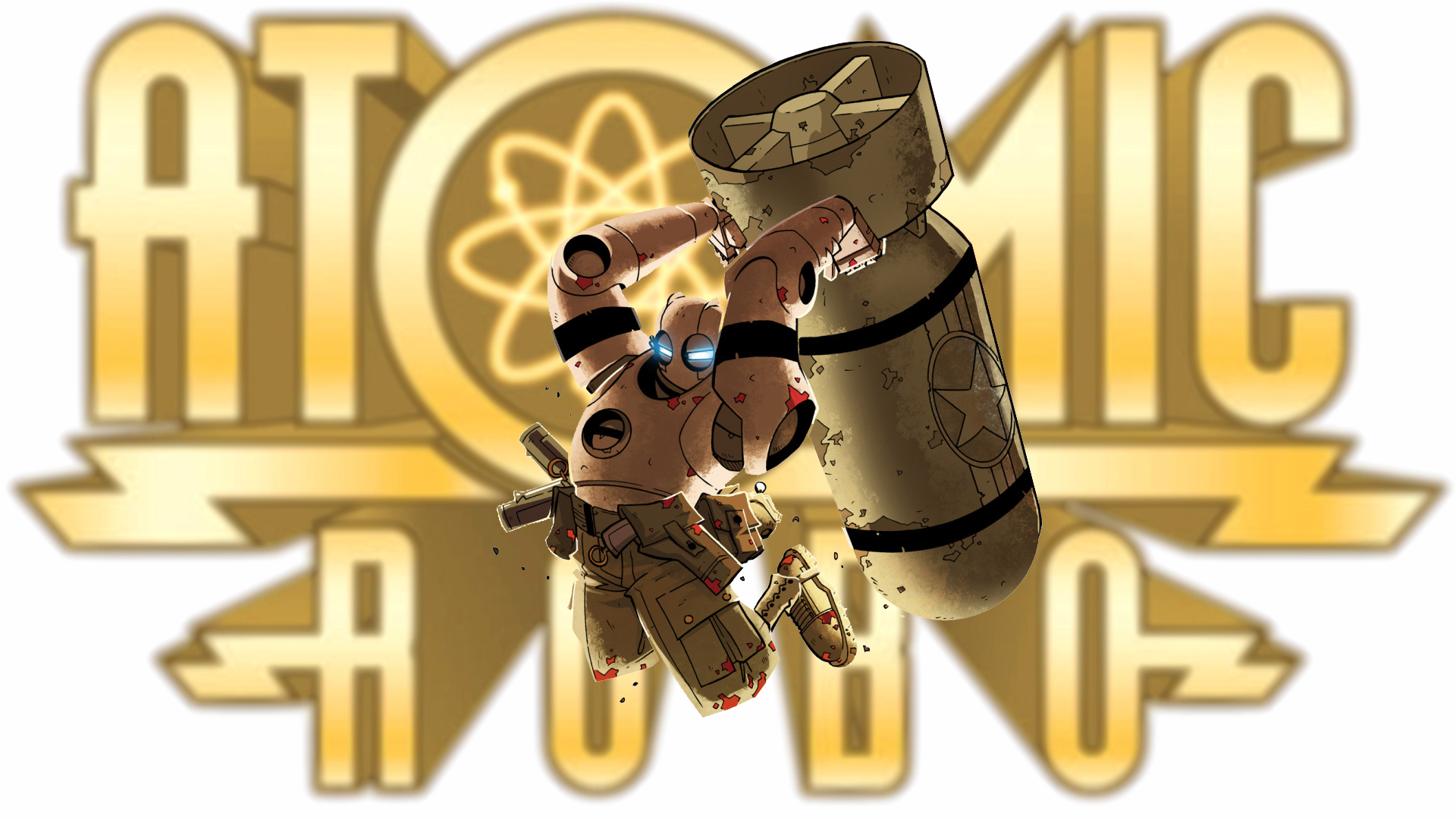 comics, atomic robo wallpaper for mobile