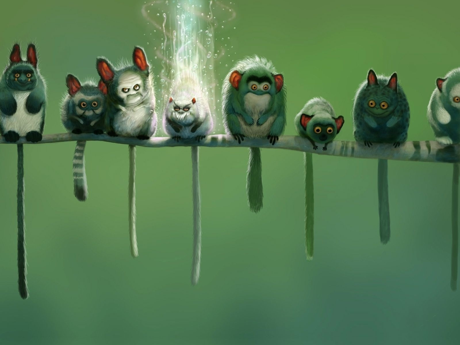 Free download wallpaper Animals, Art, Fantasy on your PC desktop