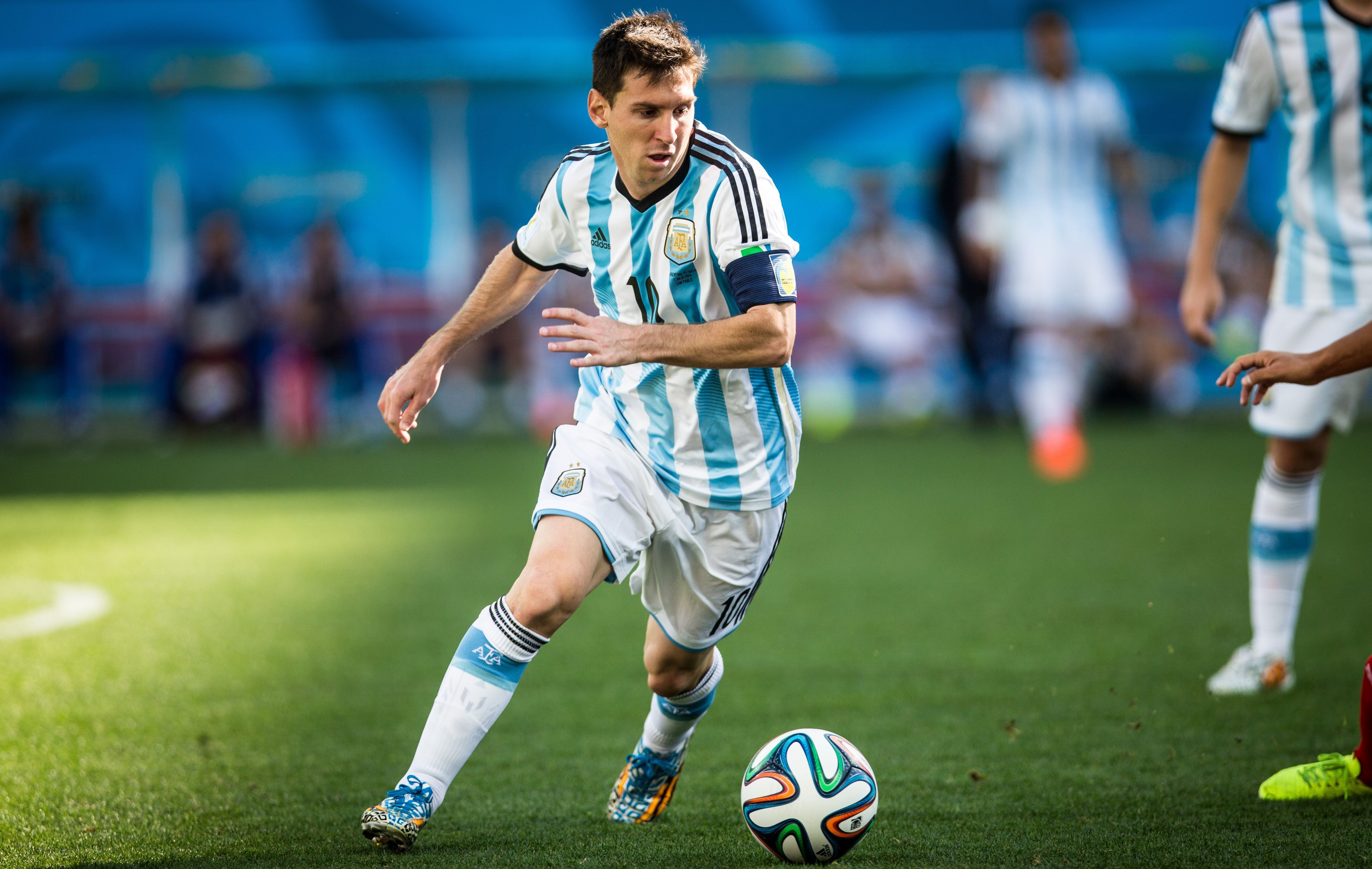 509519 descargar fondo de pantalla selección argentina de fútbol, lionel messi, deporte, fútbol: protectores de pantalla e imágenes gratis