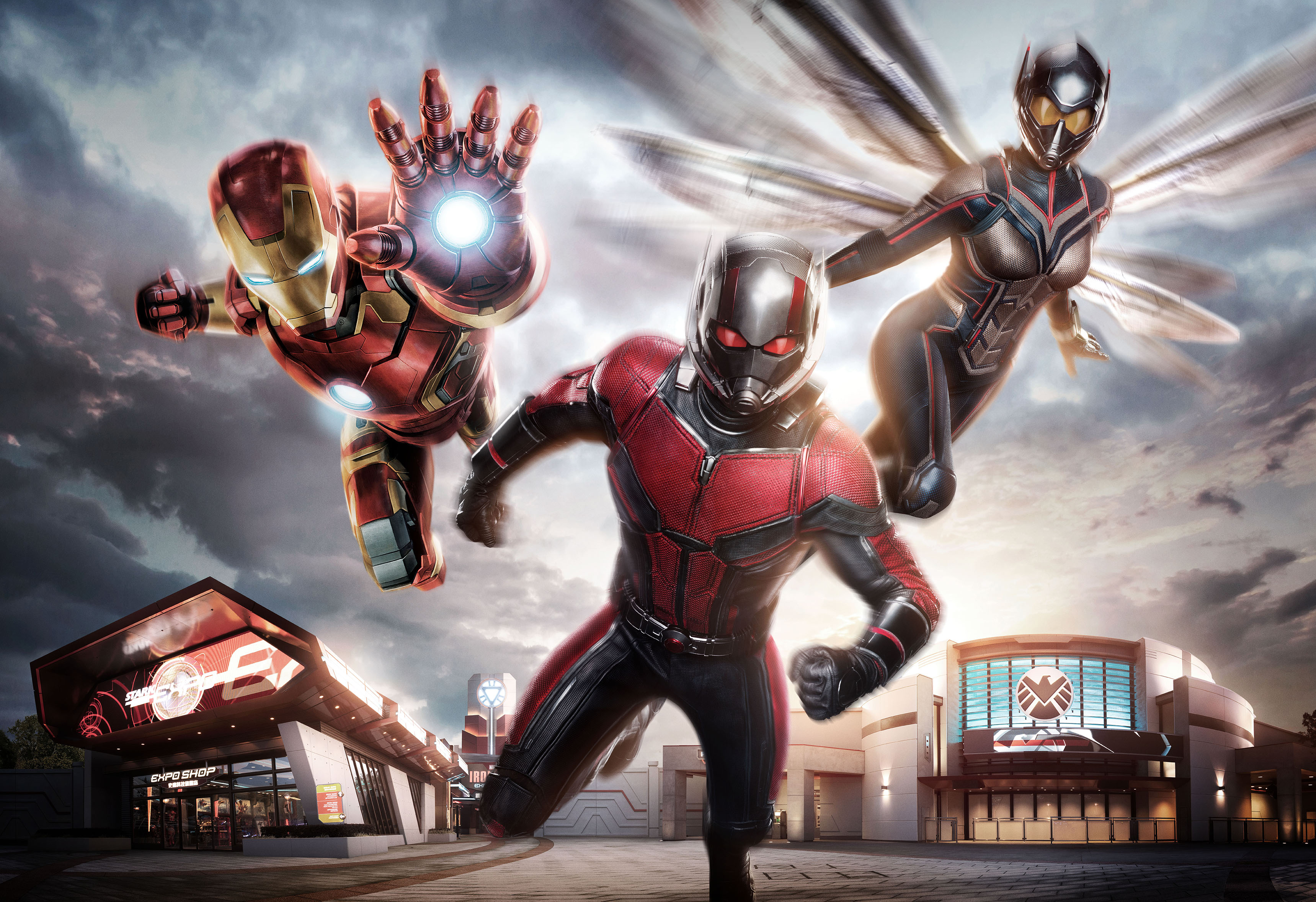 movie, marvel studios, ant man, iron man, wasp (marvel comics)