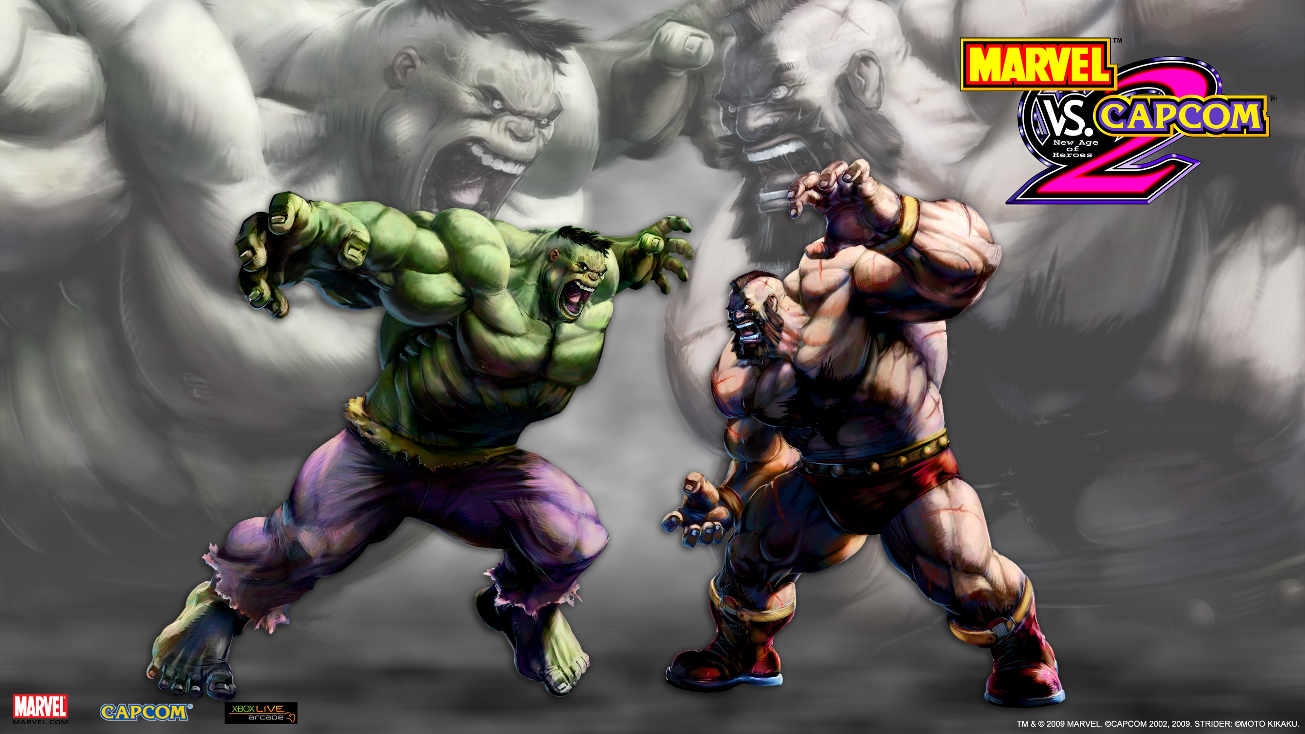 marvel vs capcom 2, video game, hulk