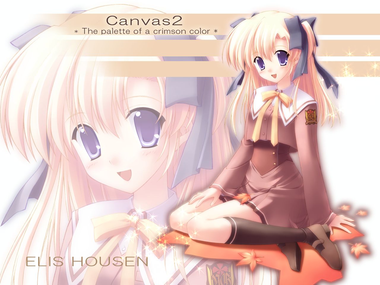 Free download wallpaper Anime, Canvas ~Sepia Iro No Motif~ on your PC desktop