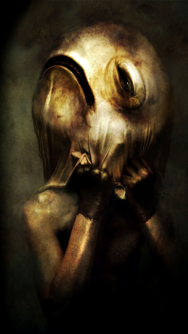 Download mobile wallpaper Dark, Creepy for free.