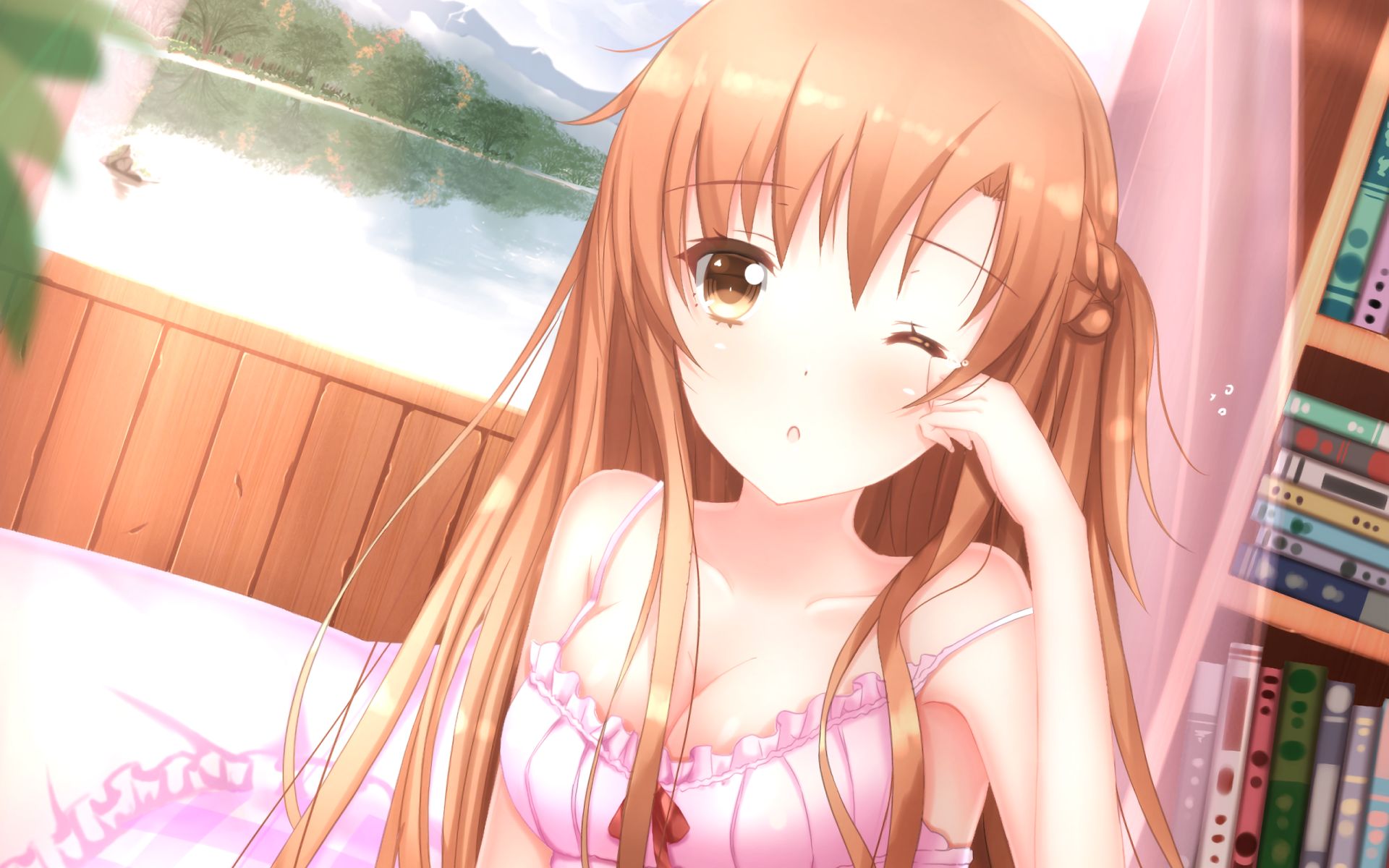 Handy-Wallpaper Animes, Asuna Yuuki, Sword Art Online kostenlos herunterladen.