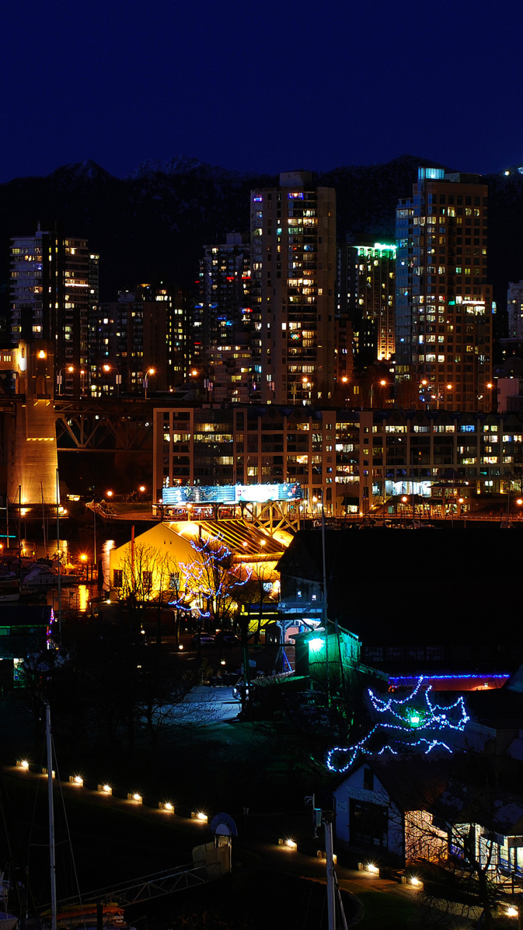 Download mobile wallpaper Cities, Vancouver, Man Made for free.