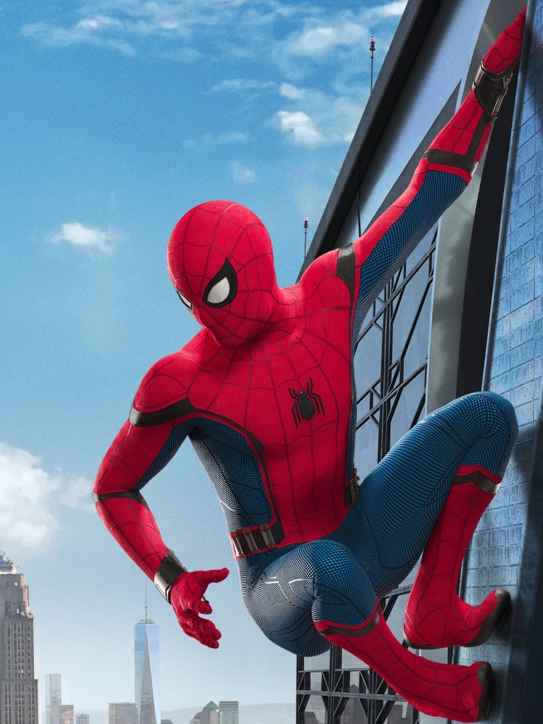 Download mobile wallpaper Spider Man, Movie, Peter Parker, Spider Man: Homecoming for free.