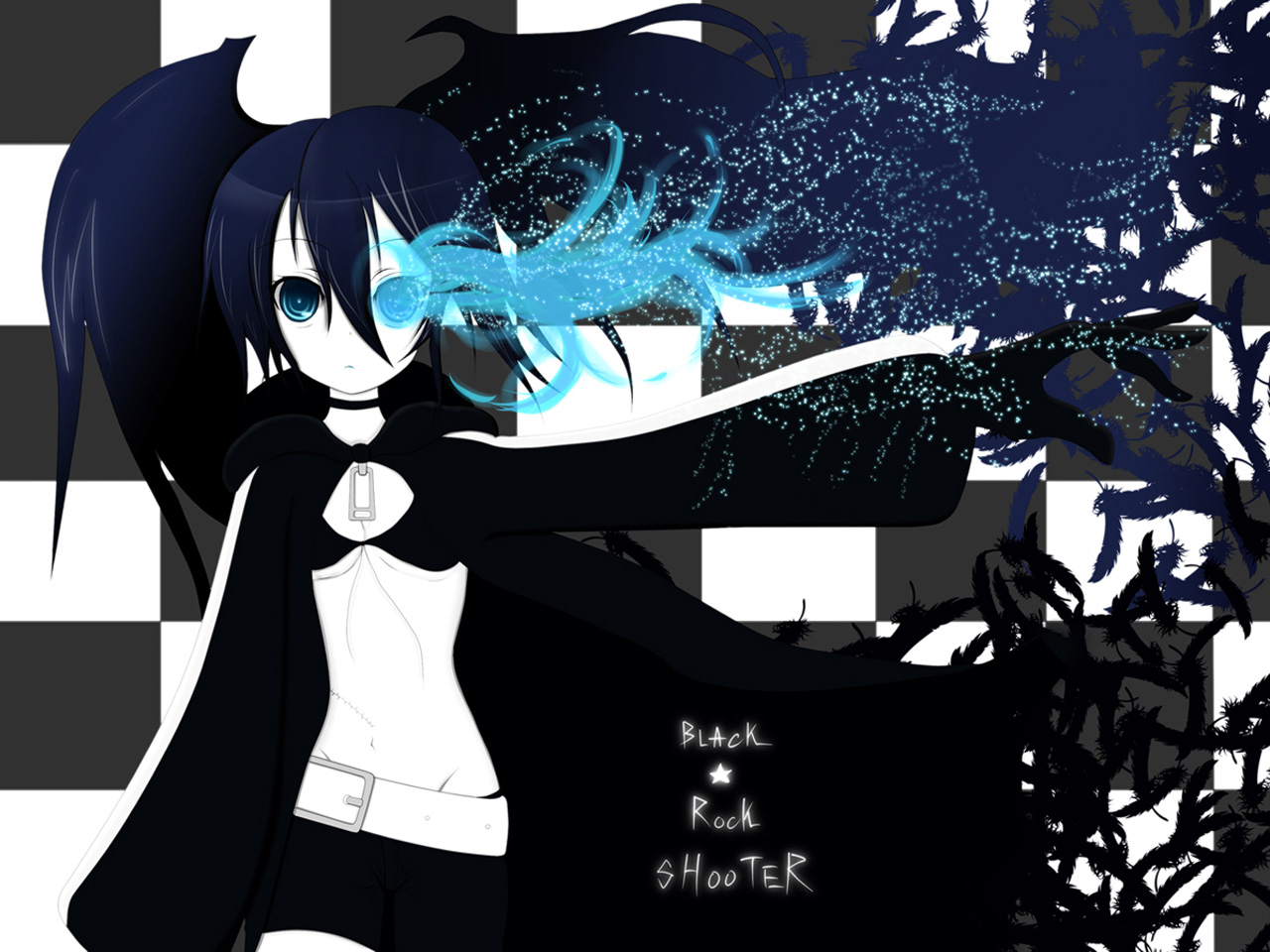 Free download wallpaper Anime, Black Rock Shooter on your PC desktop