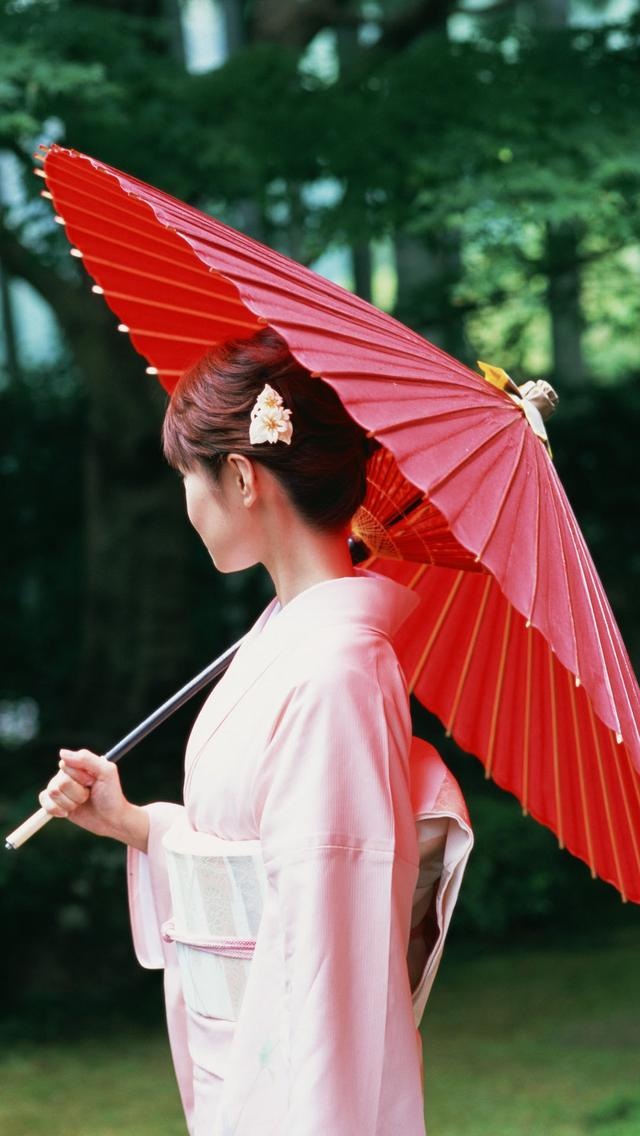 Download mobile wallpaper Women, Geisha for free.