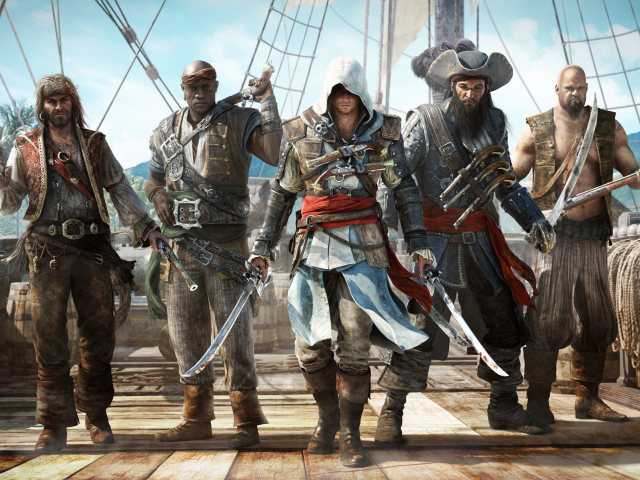 Descarga gratuita de fondo de pantalla para móvil de Videojuego, Assassin's Creed, Assassin's Creed Iv: Black Flag, Edward Kenway.