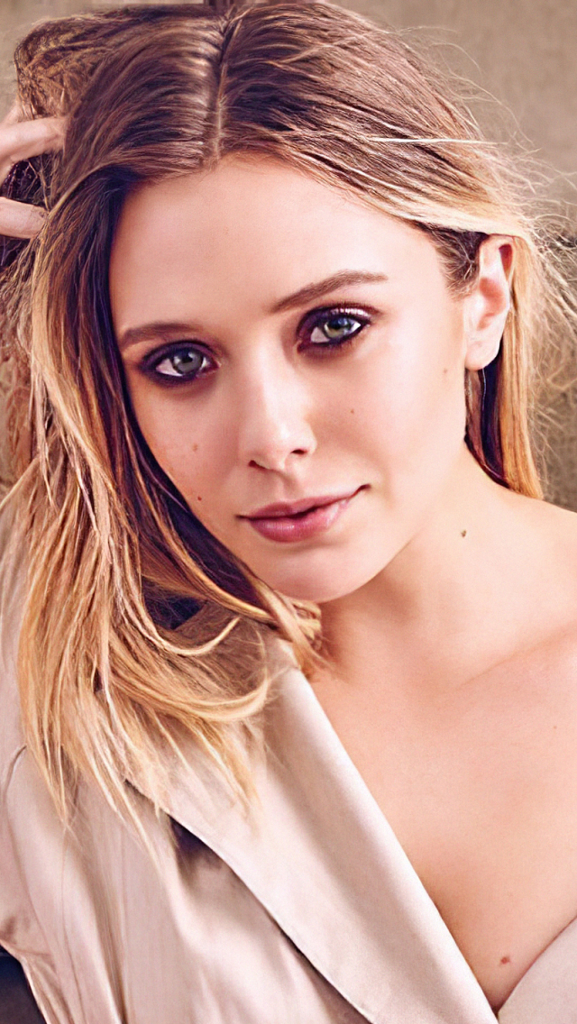 Download mobile wallpaper Celebrity, Elizabeth Olsen for free.