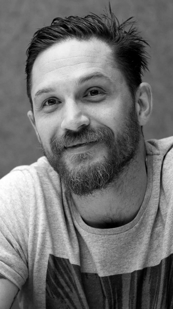 Download mobile wallpaper Tom Hardy, Tattoo, Beard, English, Celebrity, Actor for free.