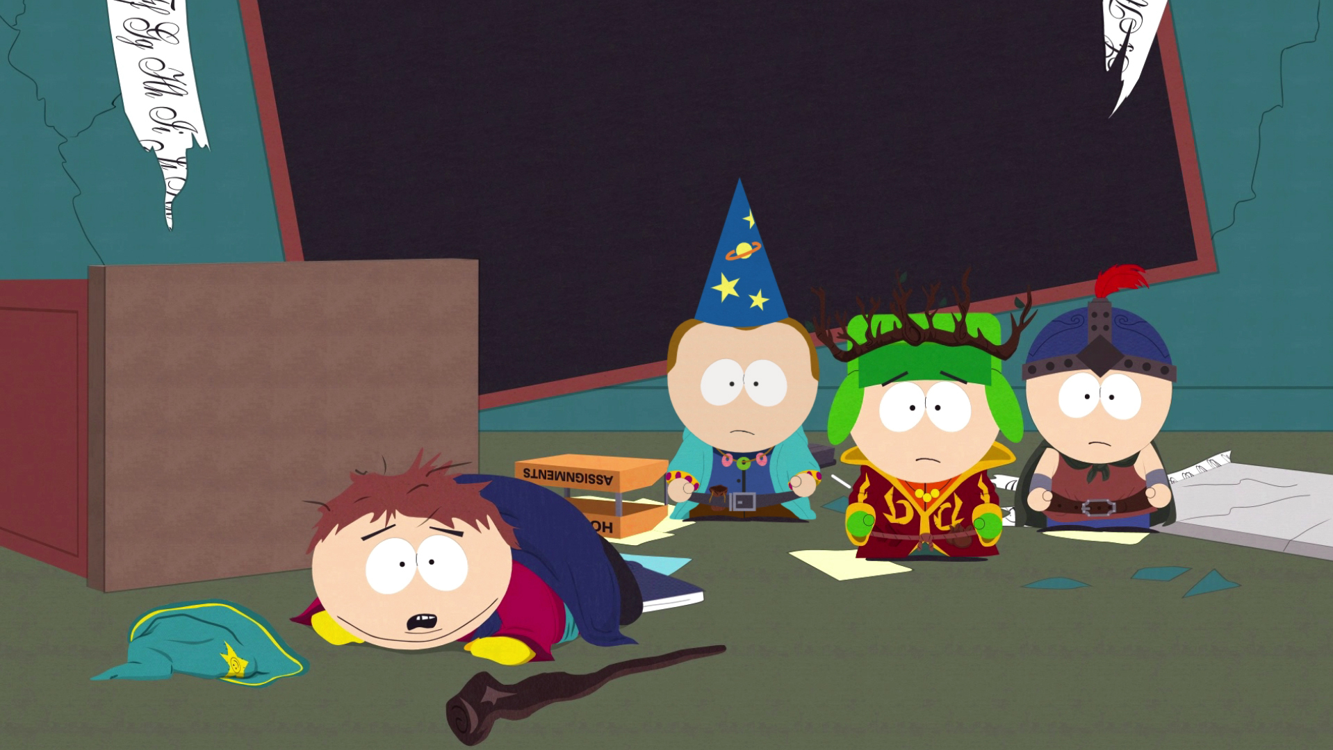 Laden Sie das South Park, Fernsehserien, Eric Cartmann, Stan Sumpf, Kyle Broflovski-Bild kostenlos auf Ihren PC-Desktop herunter