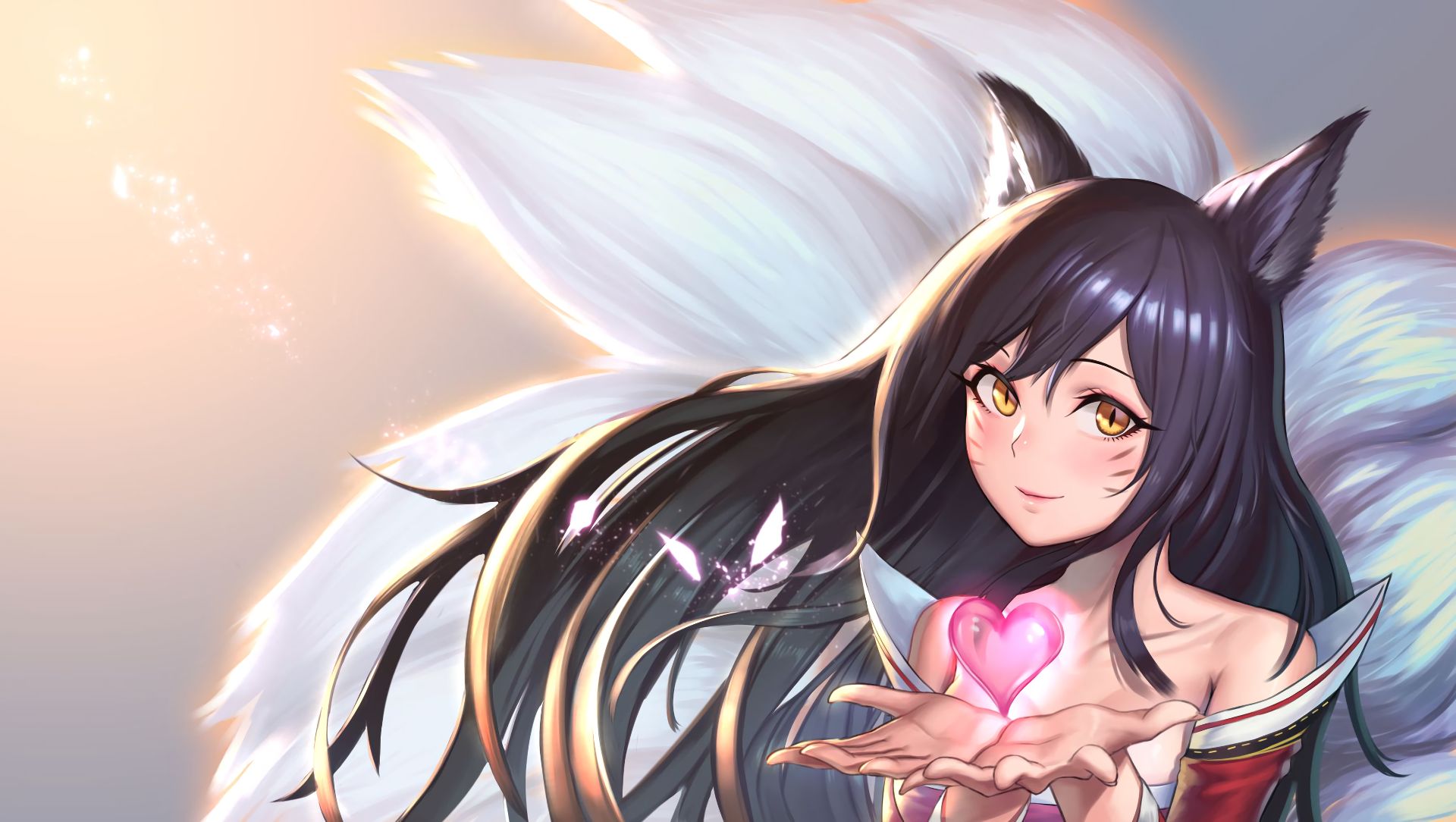 Handy-Wallpaper League Of Legends, Computerspiele, Ahri (Liga Der Legenden) kostenlos herunterladen.