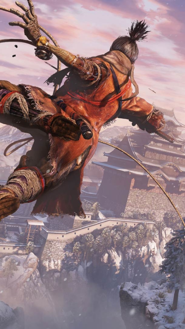 Handy-Wallpaper Computerspiele, Sekiro: Shadows Die Twice kostenlos herunterladen.