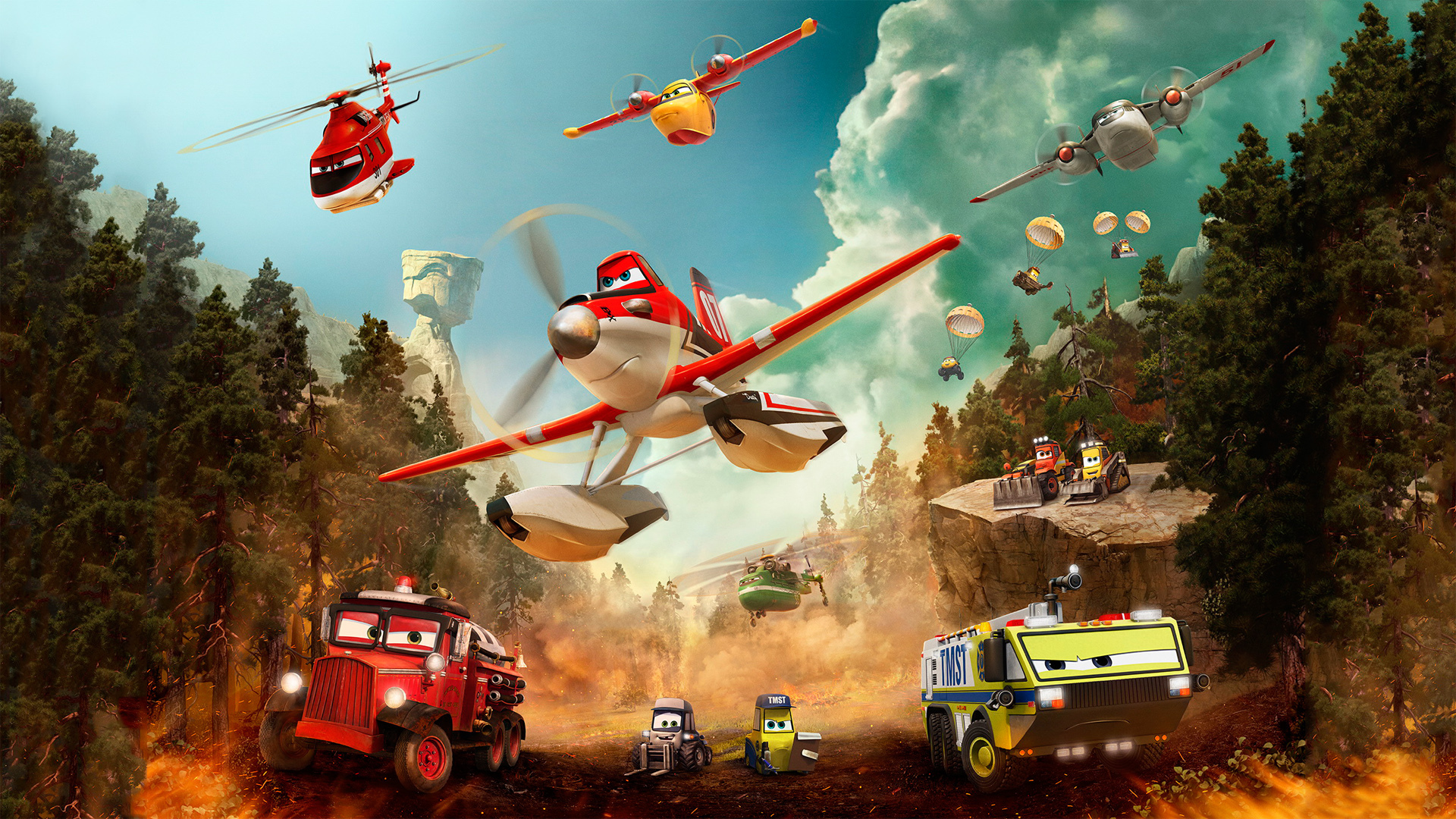 704614 baixar papel de parede filme, aviões 2: heróis do fogo ao resgate - protetores de tela e imagens gratuitamente