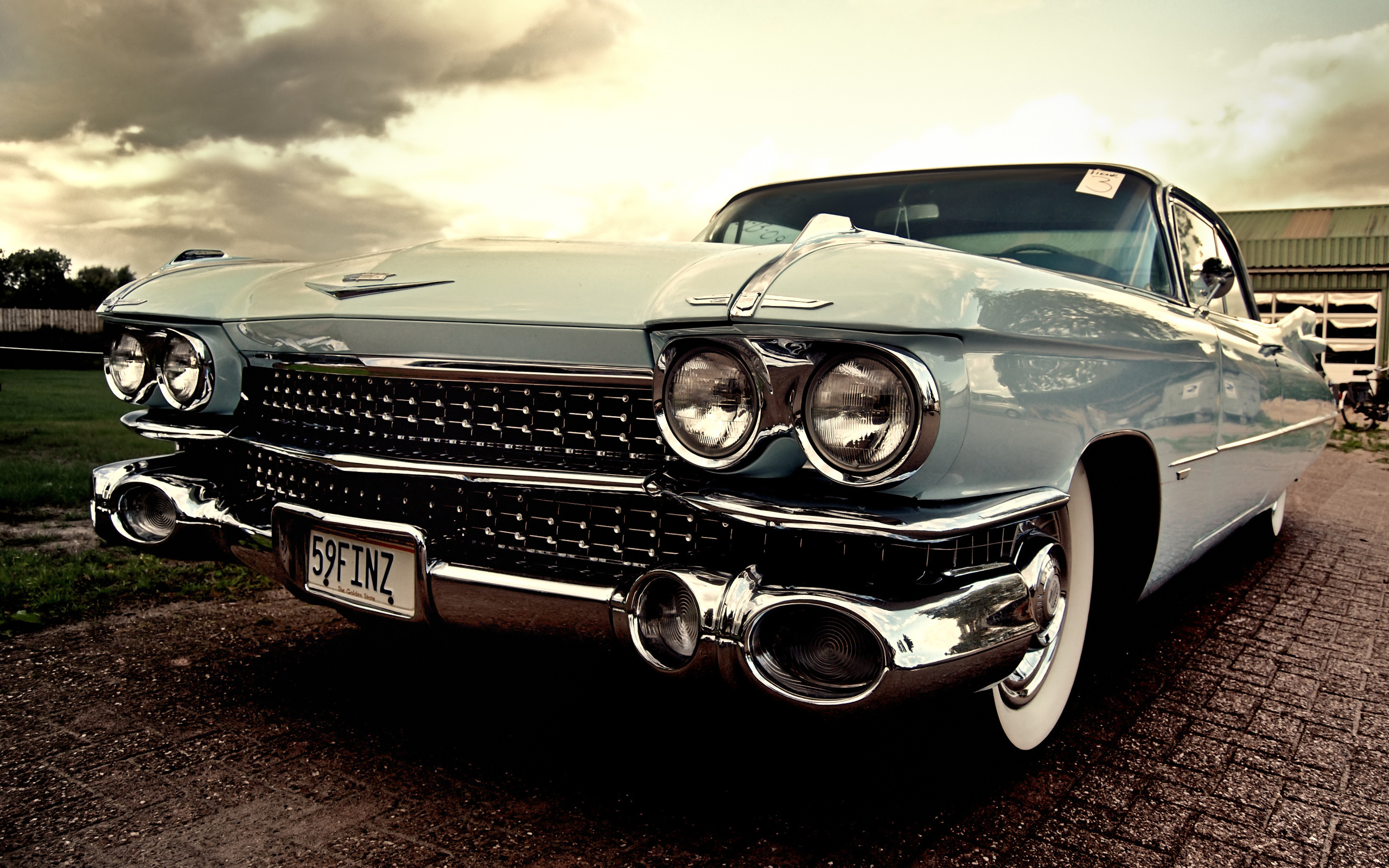 Download mobile wallpaper Cadillac, Vintage, Vehicles, Car for free.