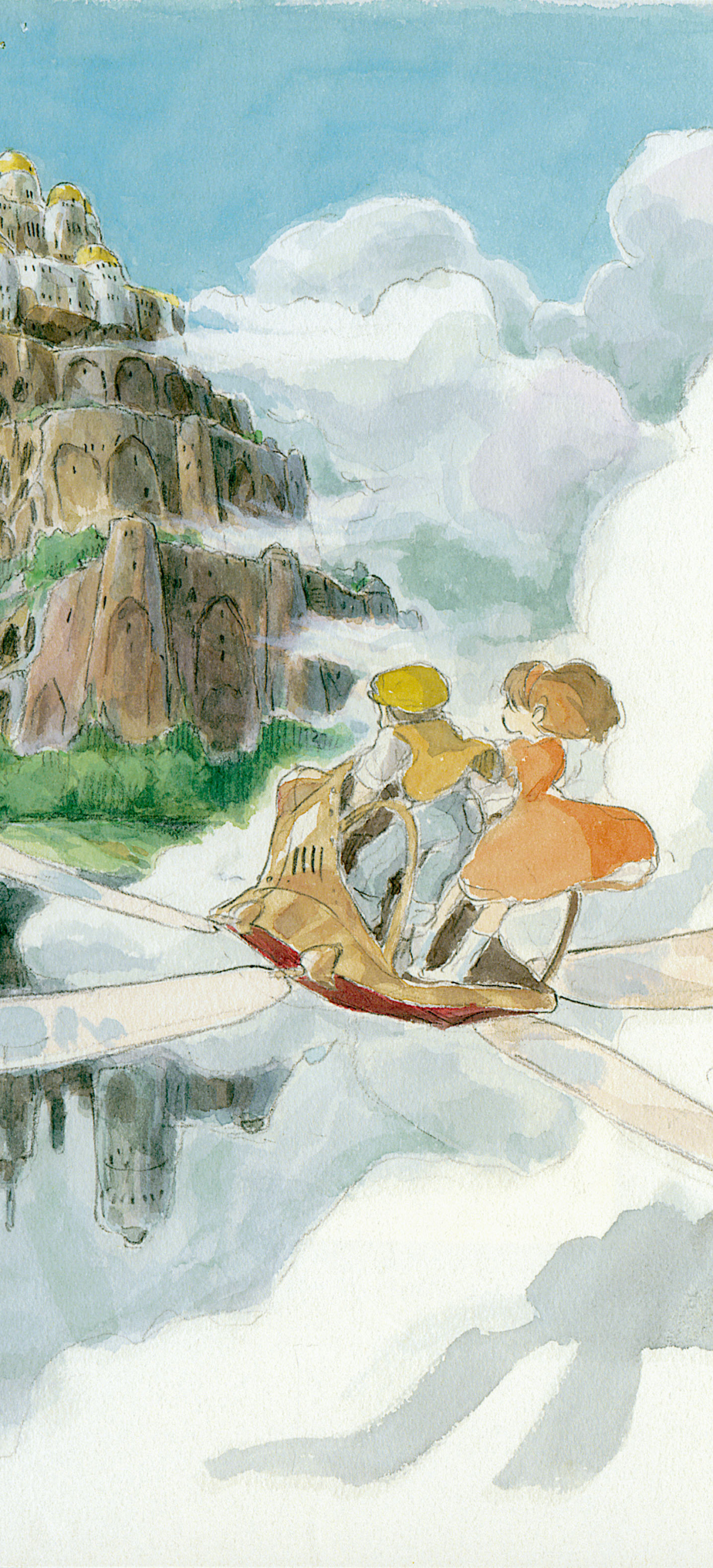 Téléchargez des papiers peints mobile Dessin, Animé, Le Château Dans Le Ciel, Studio Ghibli gratuitement.