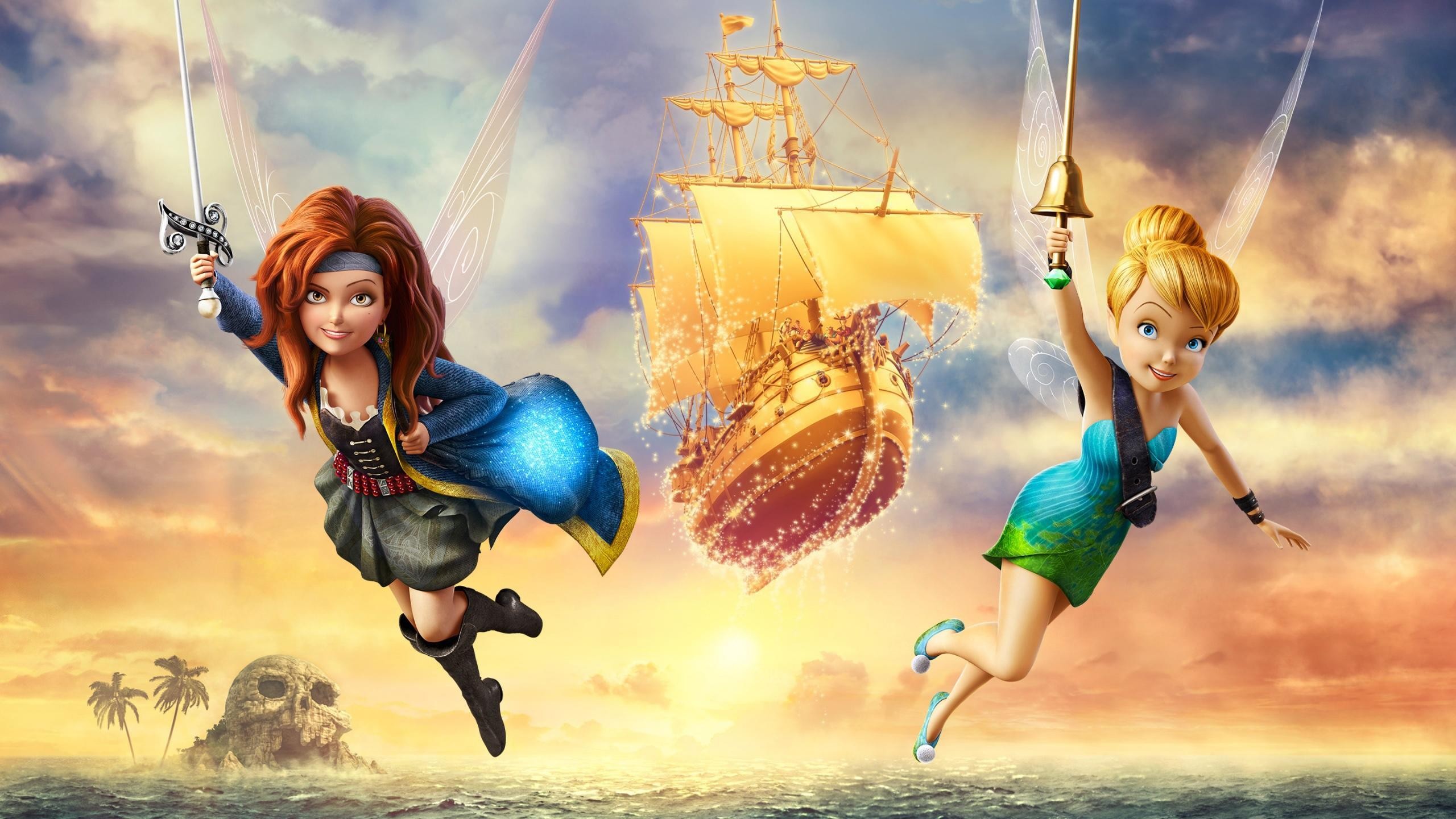 movie, the pirate fairy, fairy, pirate ship, tinker bell