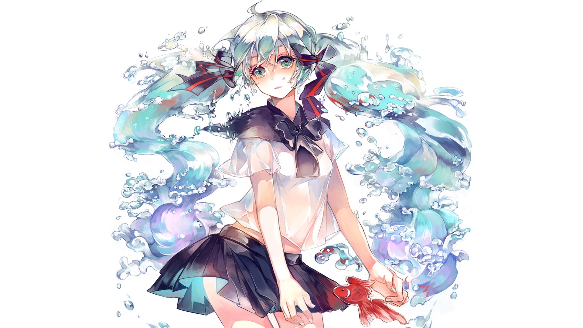 Handy-Wallpaper Vocaloid, Hatsune Miku, Animes kostenlos herunterladen.