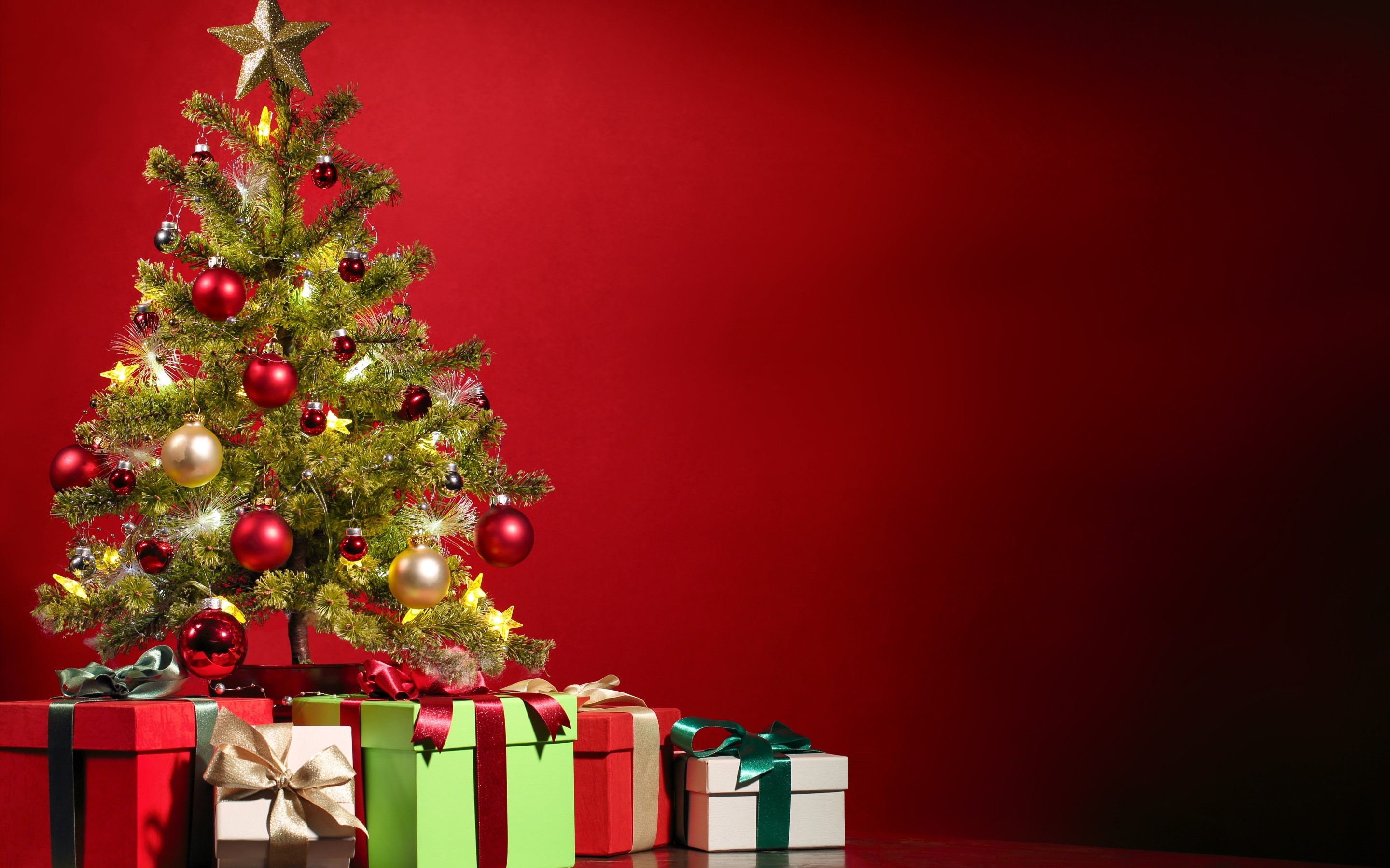 PCデスクトップにクリスマス, 贈り物, クリスマスツリー, クリスマスオーナメント, ホリデー画像を無料でダウンロード