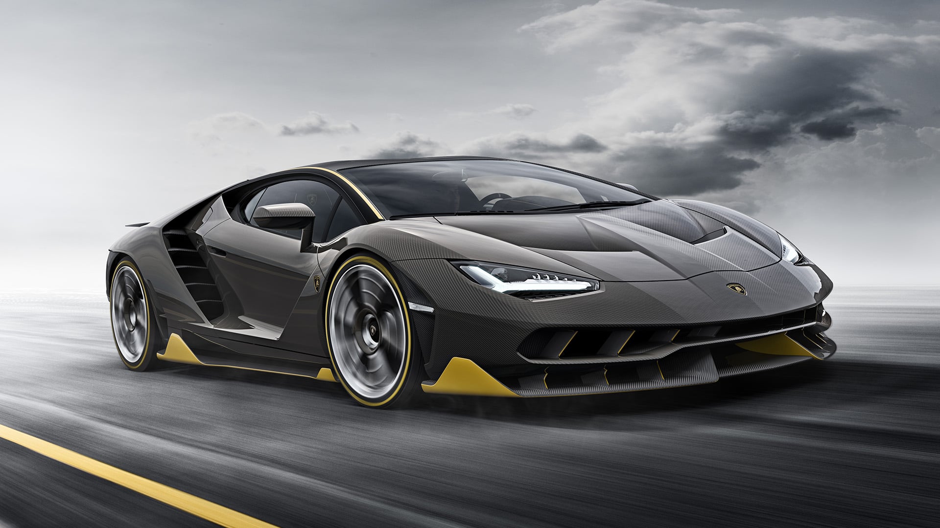 Descarga gratis la imagen Lamborghini Centenario, Vehículos, Coche Negro en el escritorio de tu PC