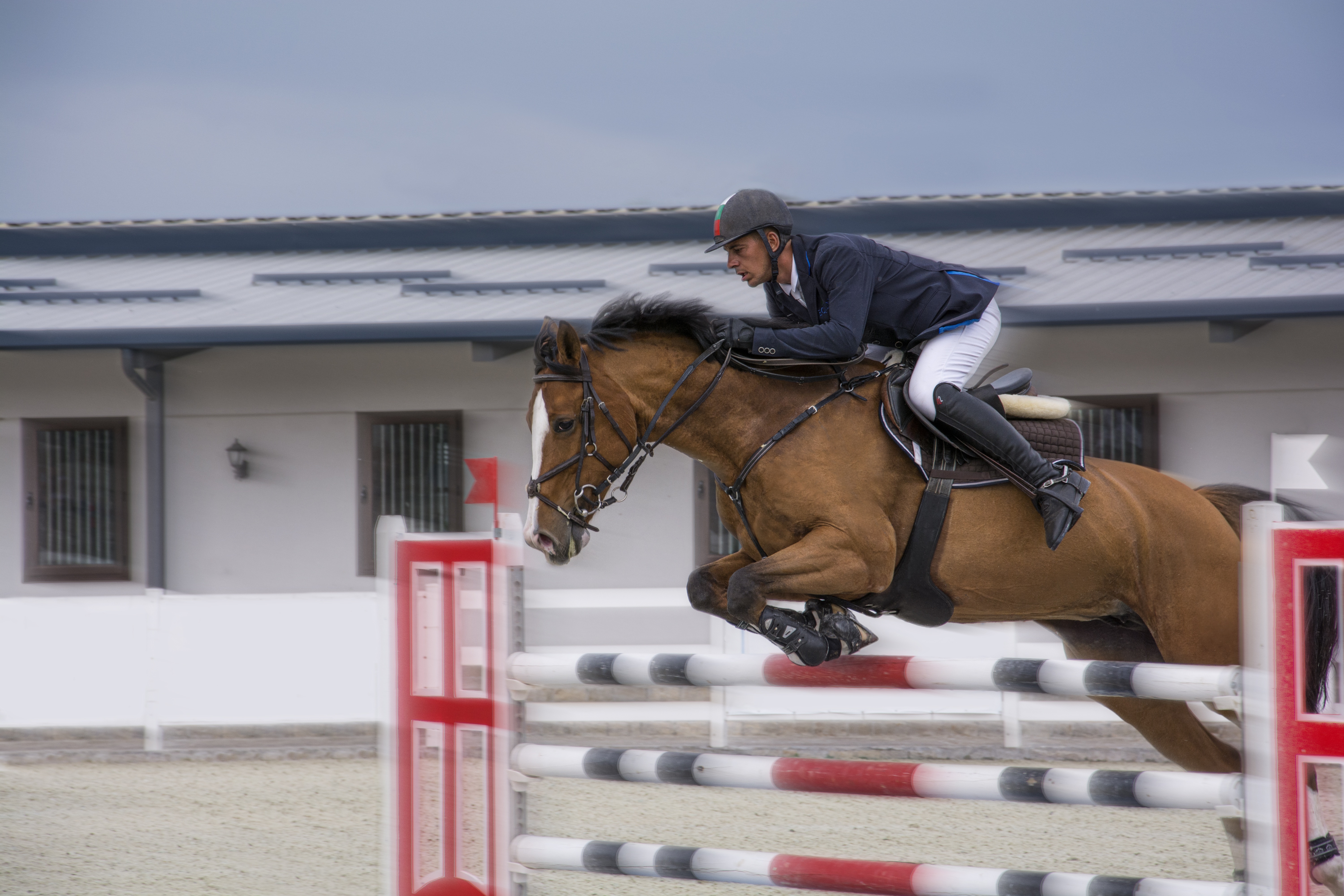 sports, show jumping, equestrian, horse, jump, motion blur