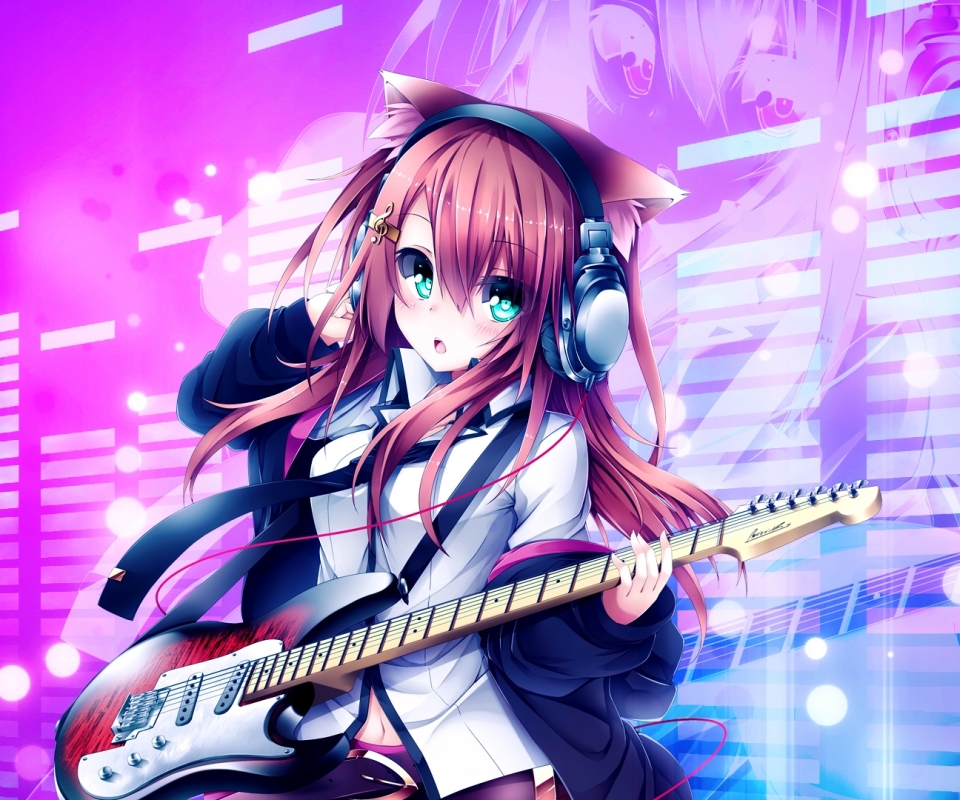 Free download wallpaper Music, Anime on your PC desktop