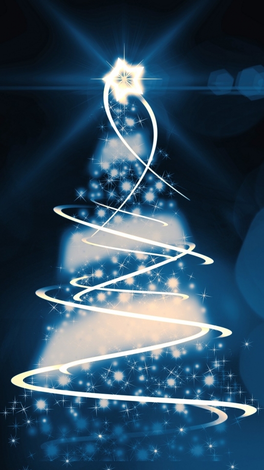 Download mobile wallpaper Christmas, Holiday, Christmas Tree, Christmas Lights for free.