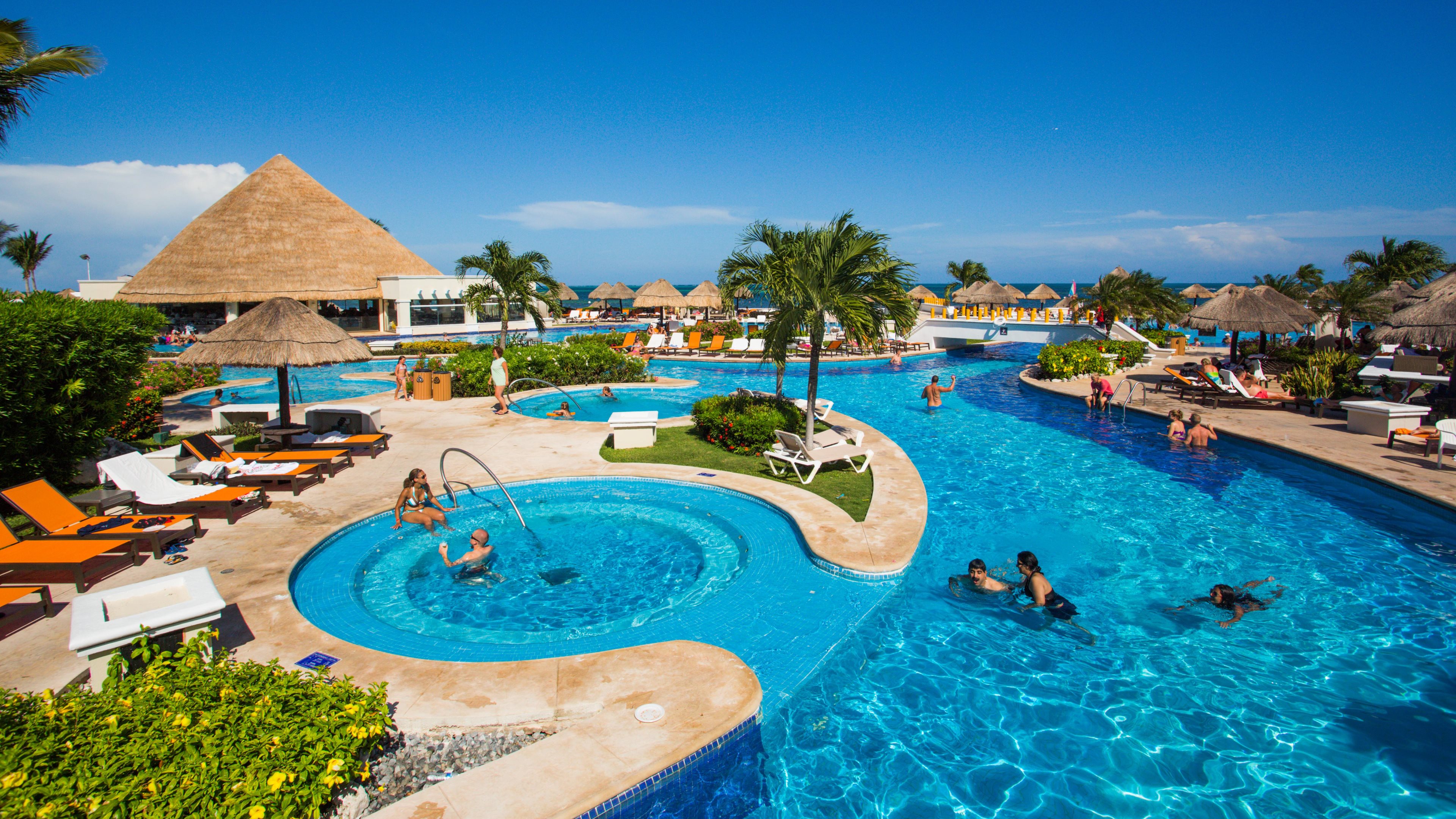 resort, man made, pool, holiday