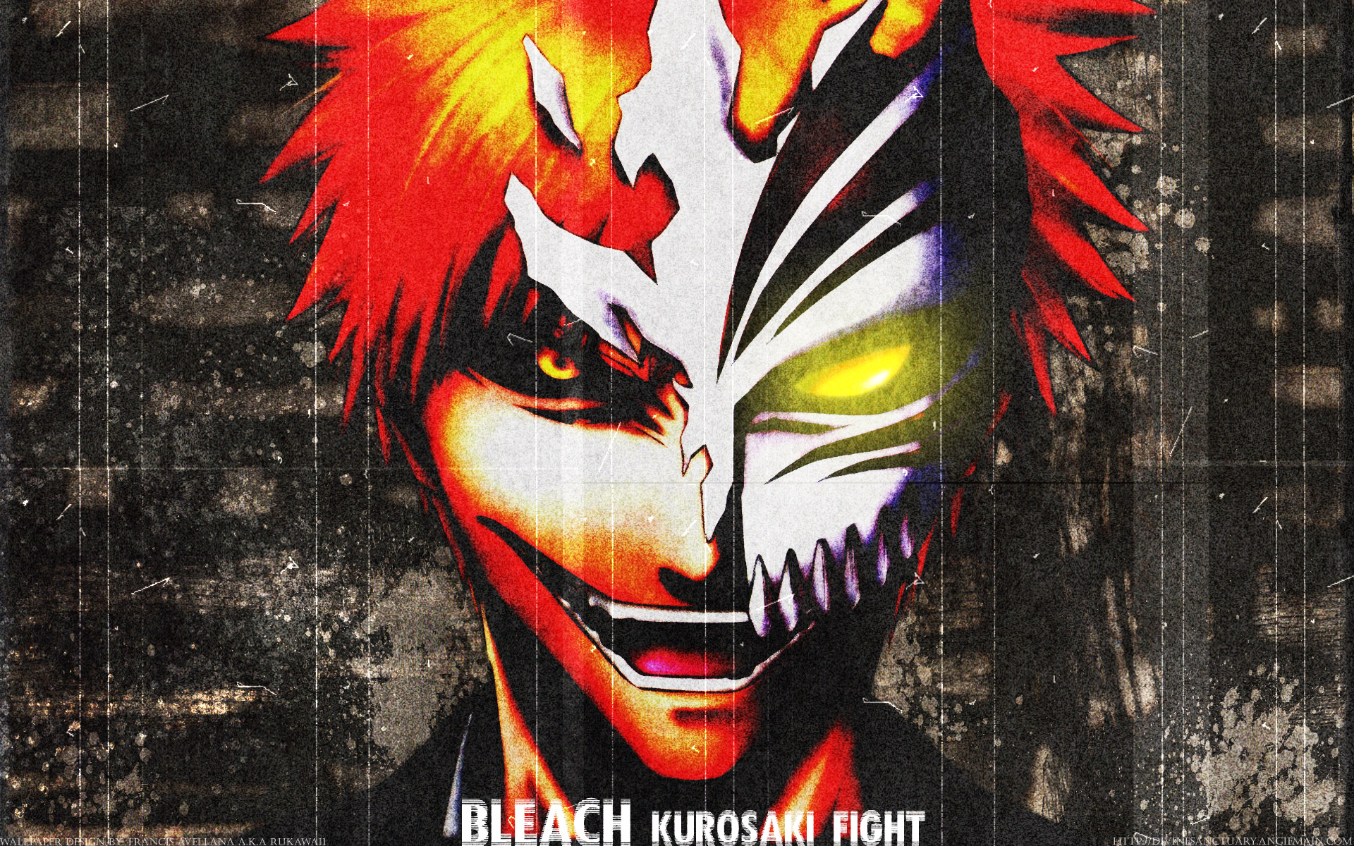 Handy-Wallpaper Bleach, Ichigo Kurosaki, Animes kostenlos herunterladen.