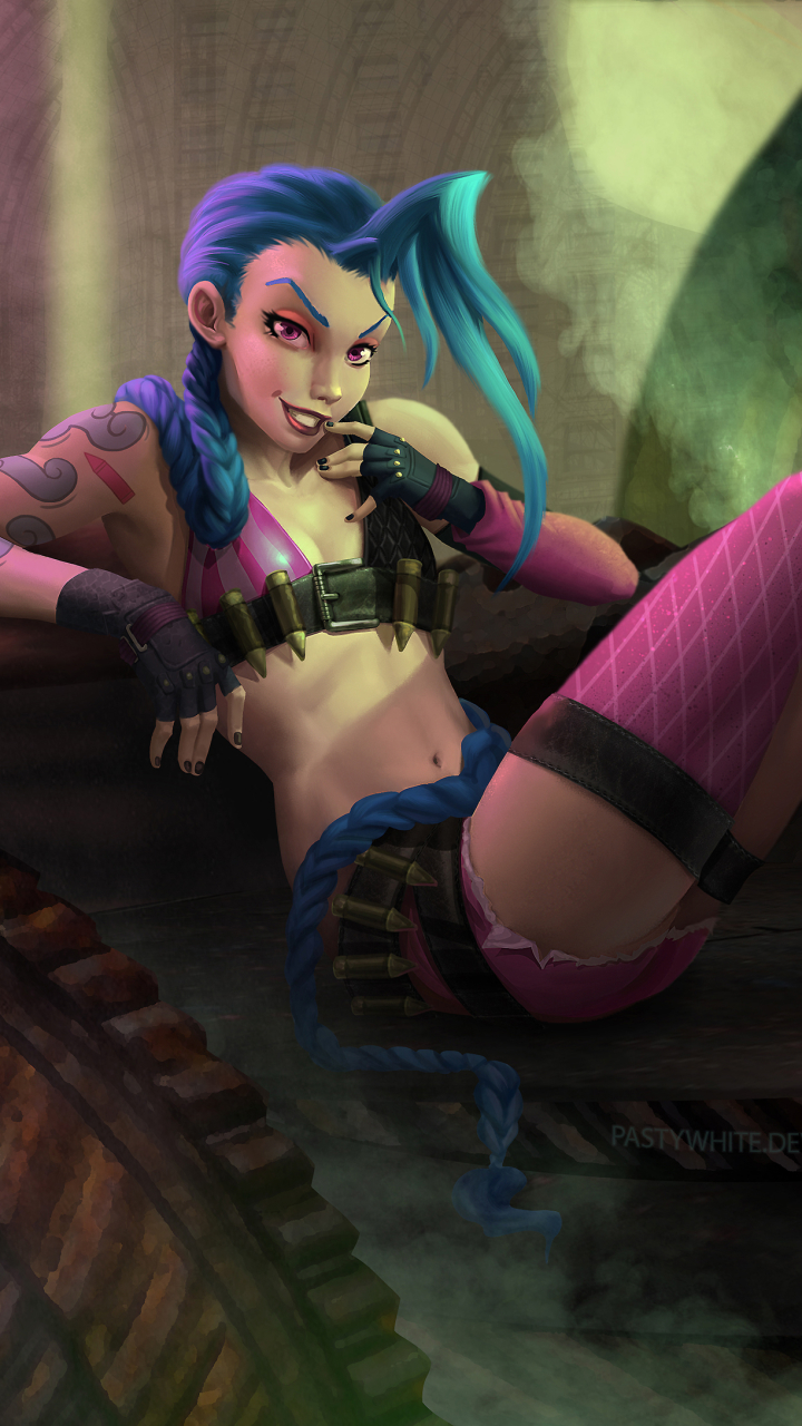 Download mobile wallpaper League Of Legends, Video Game, Jinx (League Of Legends) for free.