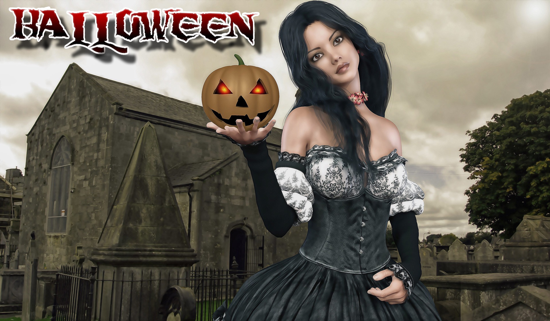 Téléchargez gratuitement l'image Halloween, Vacances sur le bureau de votre PC
