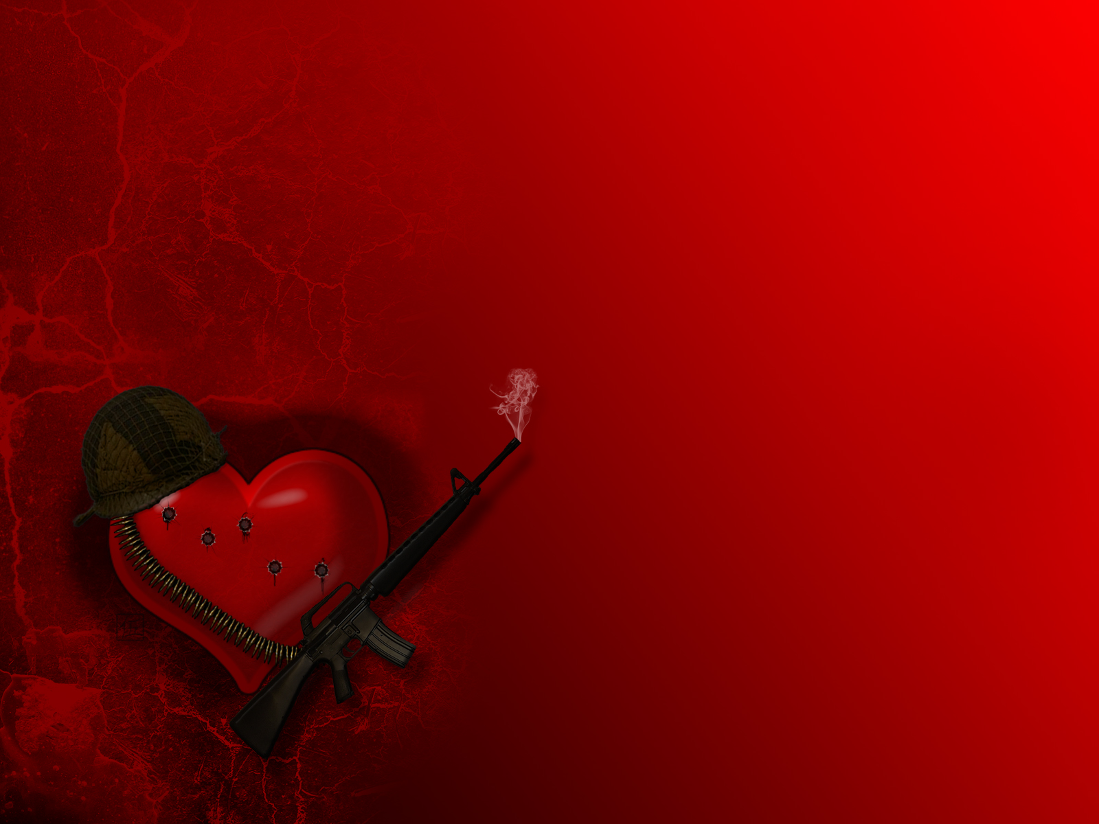 Free download wallpaper Love, Artistic, Military on your PC desktop