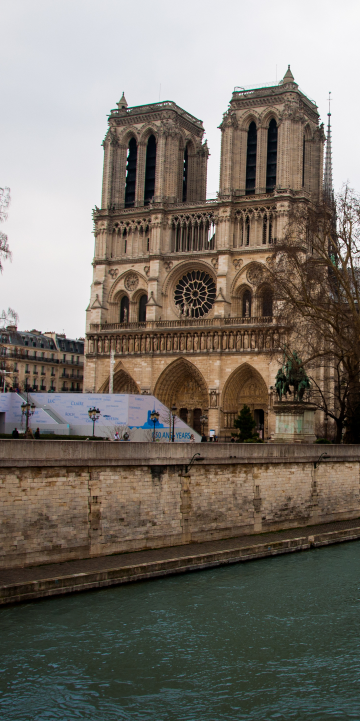 Download mobile wallpaper Architecture, Paris, Building, France, Cathedral, Notre Dame De Paris, Religious, Cathedrals for free.