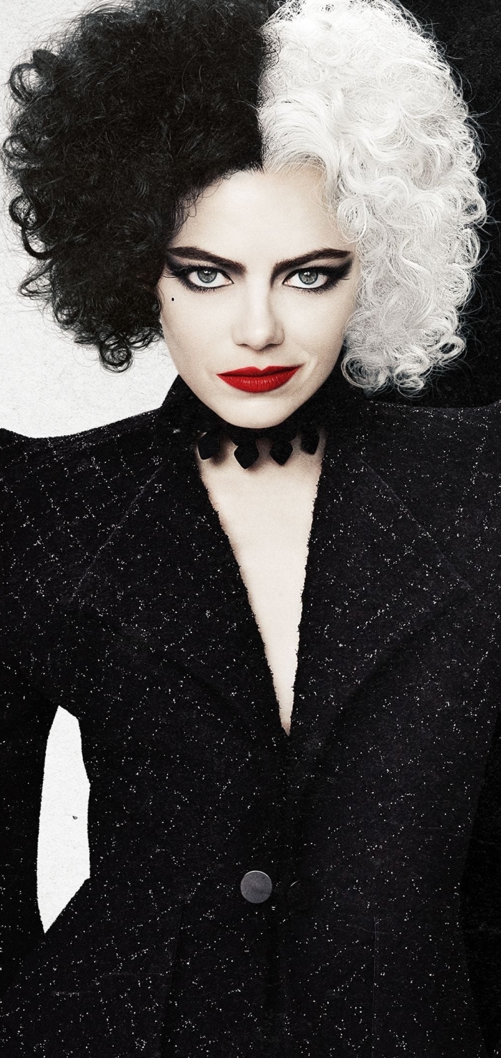 Handy-Wallpaper Emma Stone, Filme, Cruella kostenlos herunterladen.