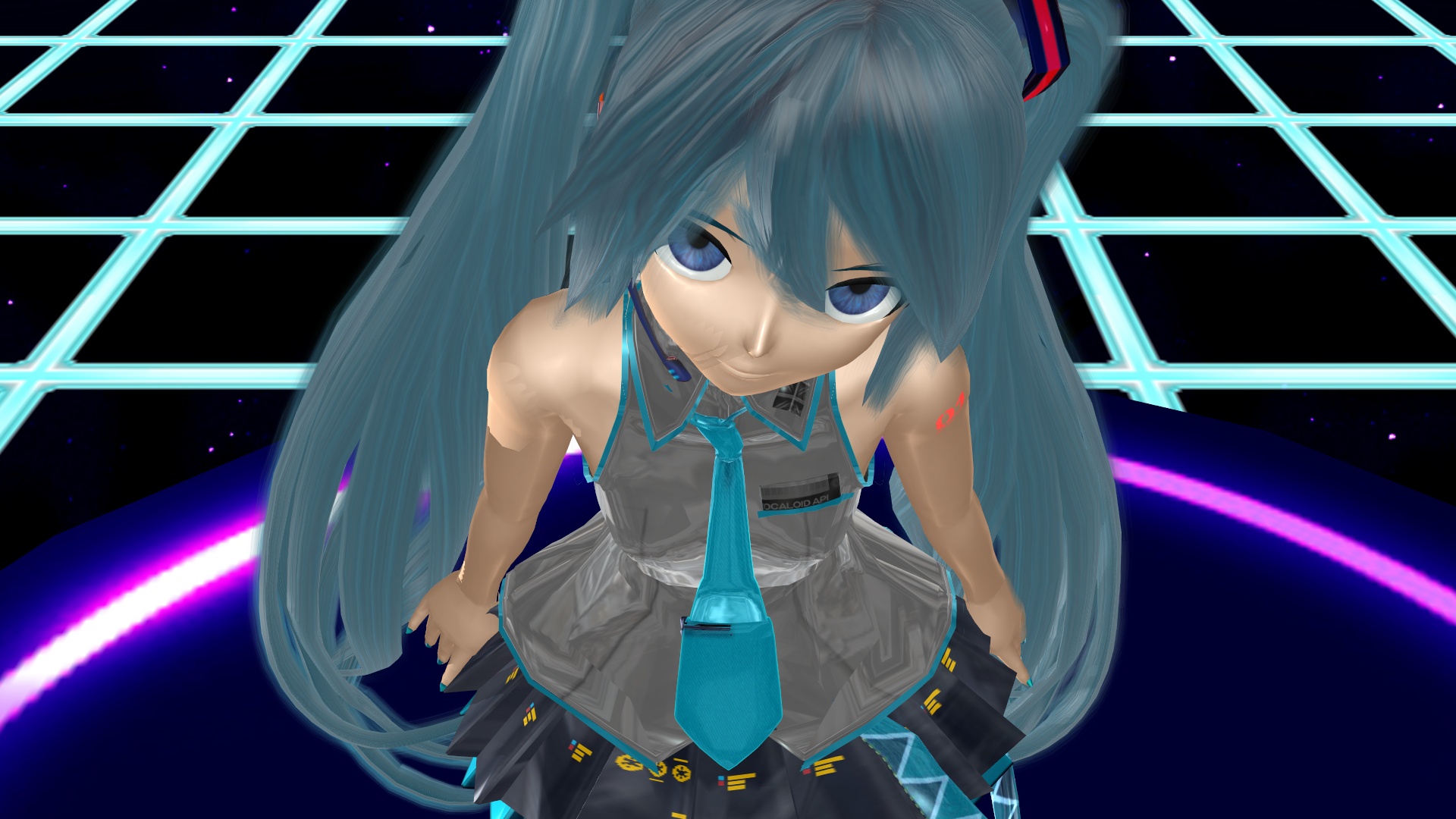 Descarga gratuita de fondo de pantalla para móvil de Vocaloid, Ojos Azules, Animado, Pelo Azul, Hatsune Miku.