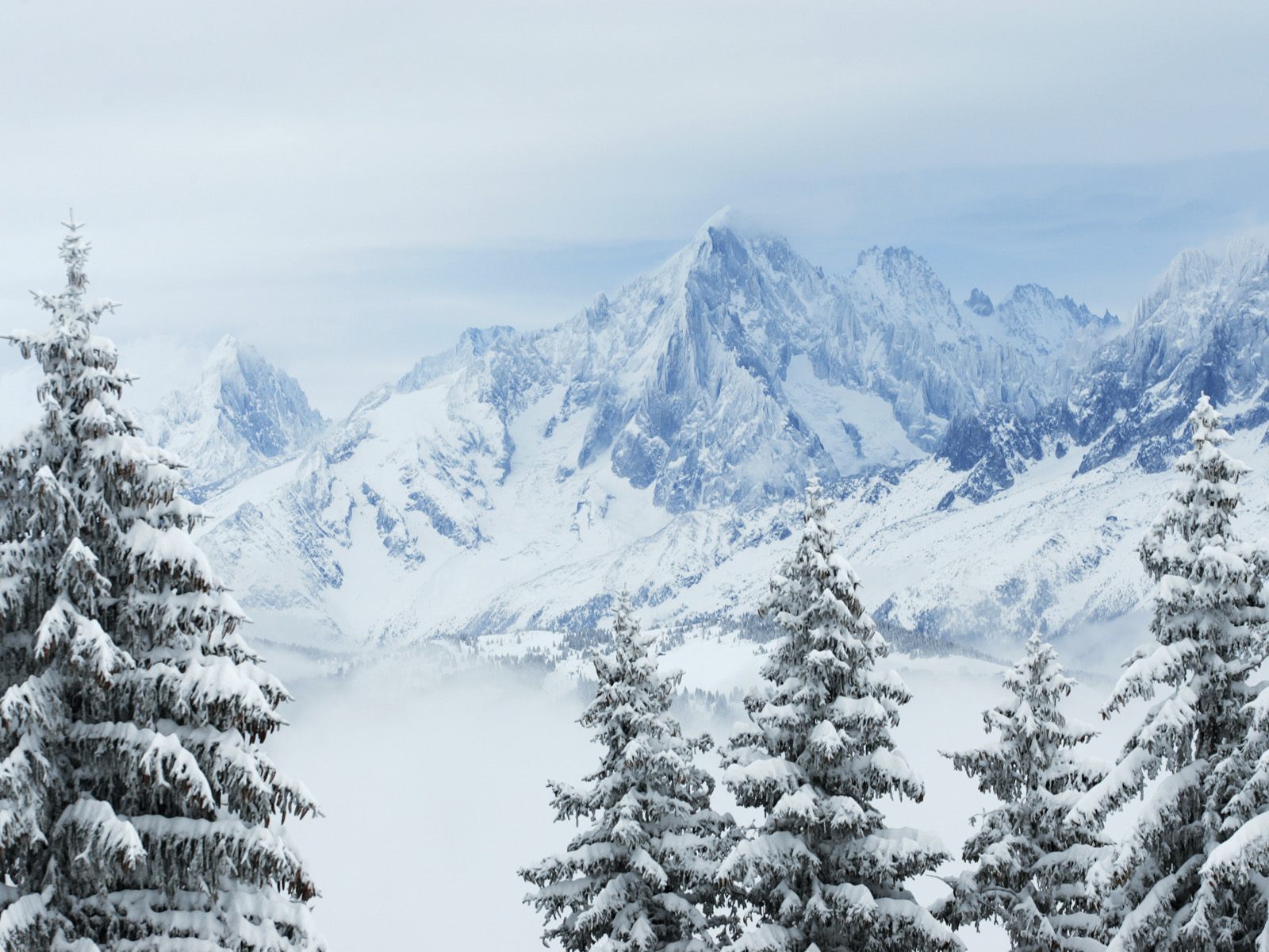 Скачать картинку Зима, Гора, Земля/природа в телефон бесплатно.